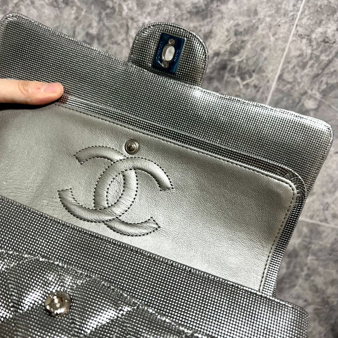 [Clearance] Chanel Medium Classic Flap Metallic Limited Edition No 21 - Luxury Evermore