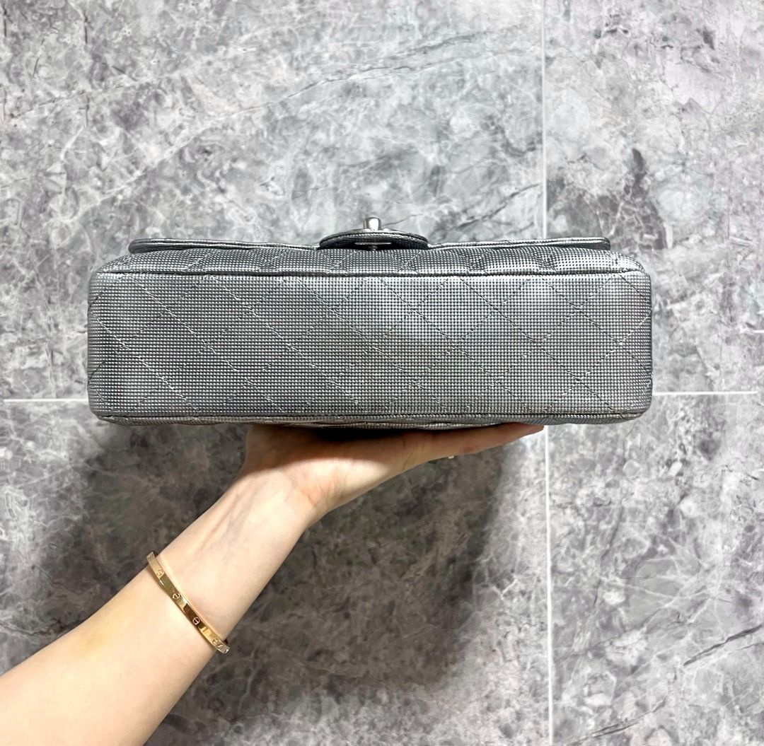 [Clearance] Chanel Medium Classic Flap Metallic Limited Edition No 21 - Luxury Evermore