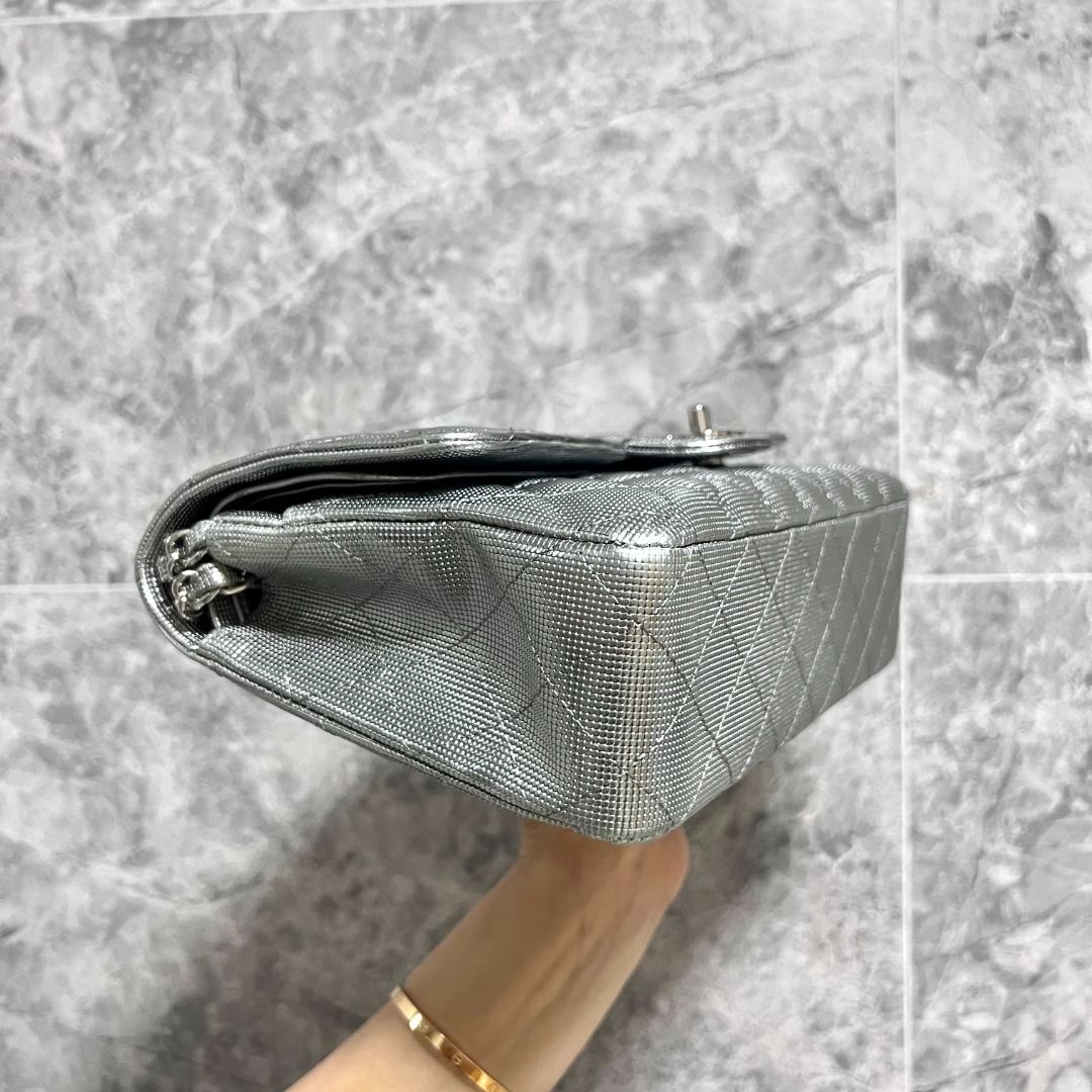 [Clearance] Chanel Medium Classic Flap Metallic Limited Edition No 21 - Luxury Evermore