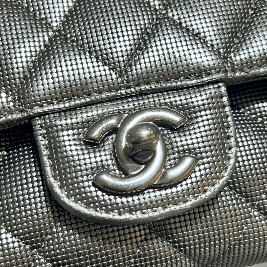 [Clearance] Chanel Medium Classic Flap Metallic Limited Edition No 21 - Luxury Evermore