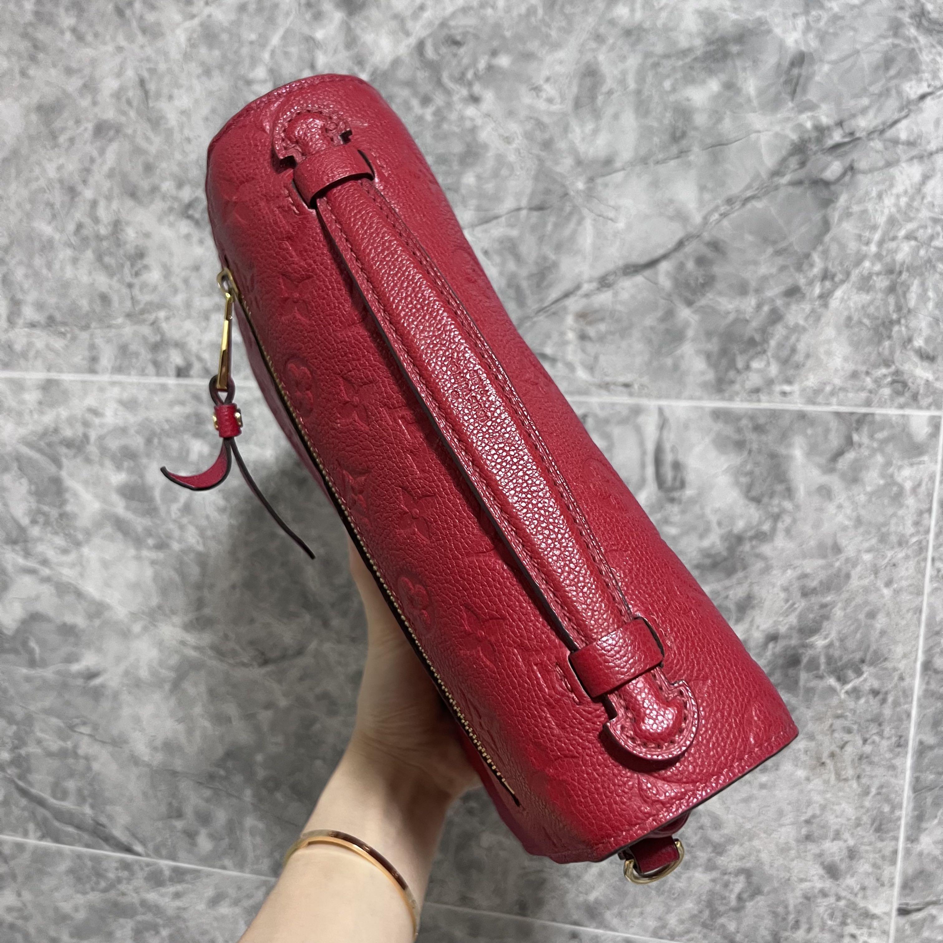 [Clearance] LV Pochette Metis Red monogram Calfskin - Luxury Evermore