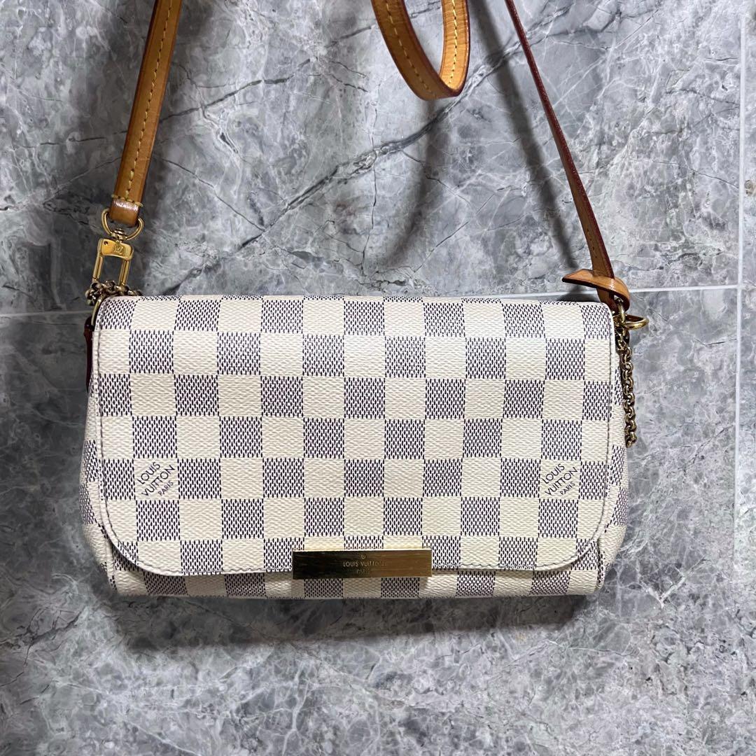 [Clearance][Entrupy Certified] Lv Louis Vuitton Favorite PM - Luxury Evermore