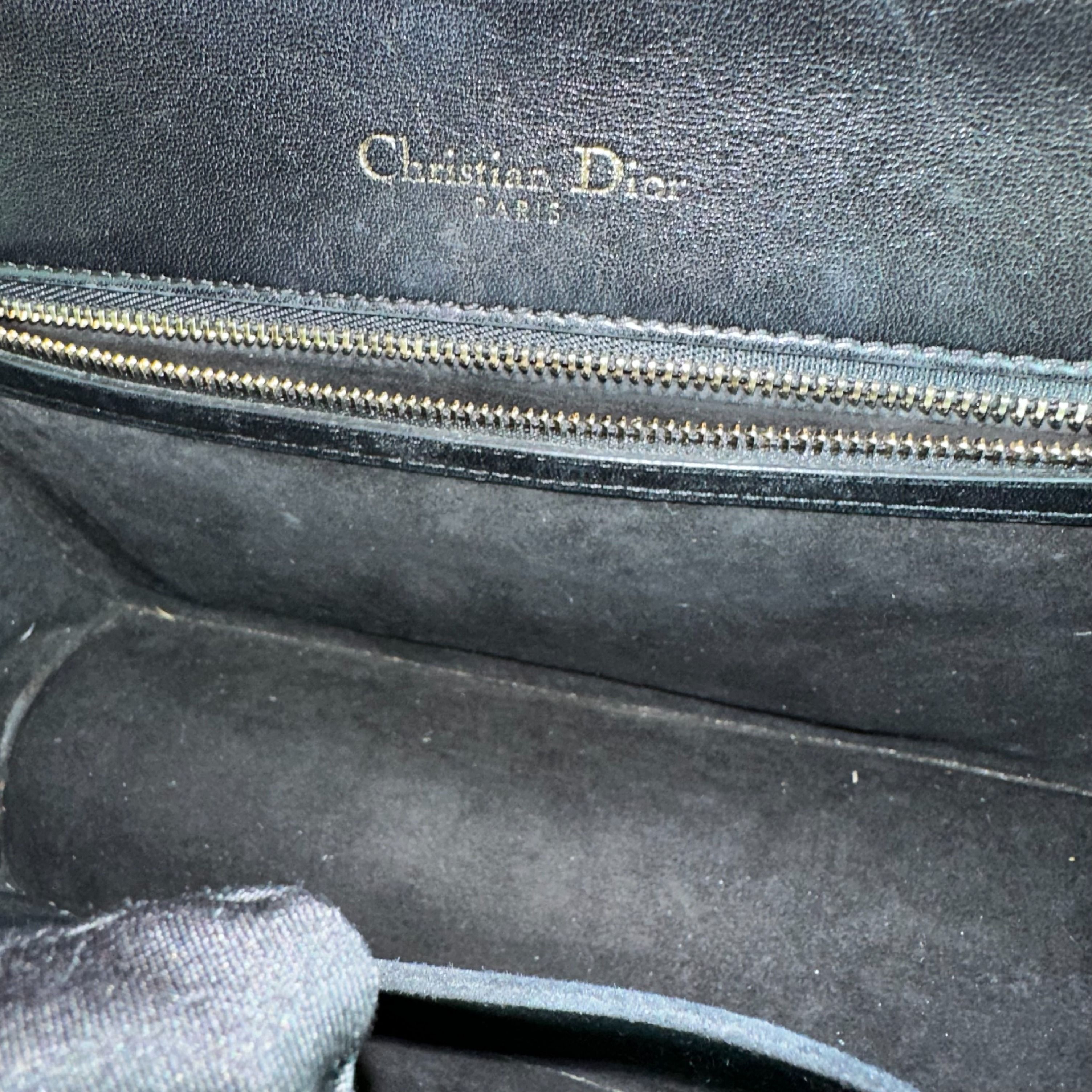 Dior Diorama Medium Calfskin Ama Black GHW - Luxury Evermore