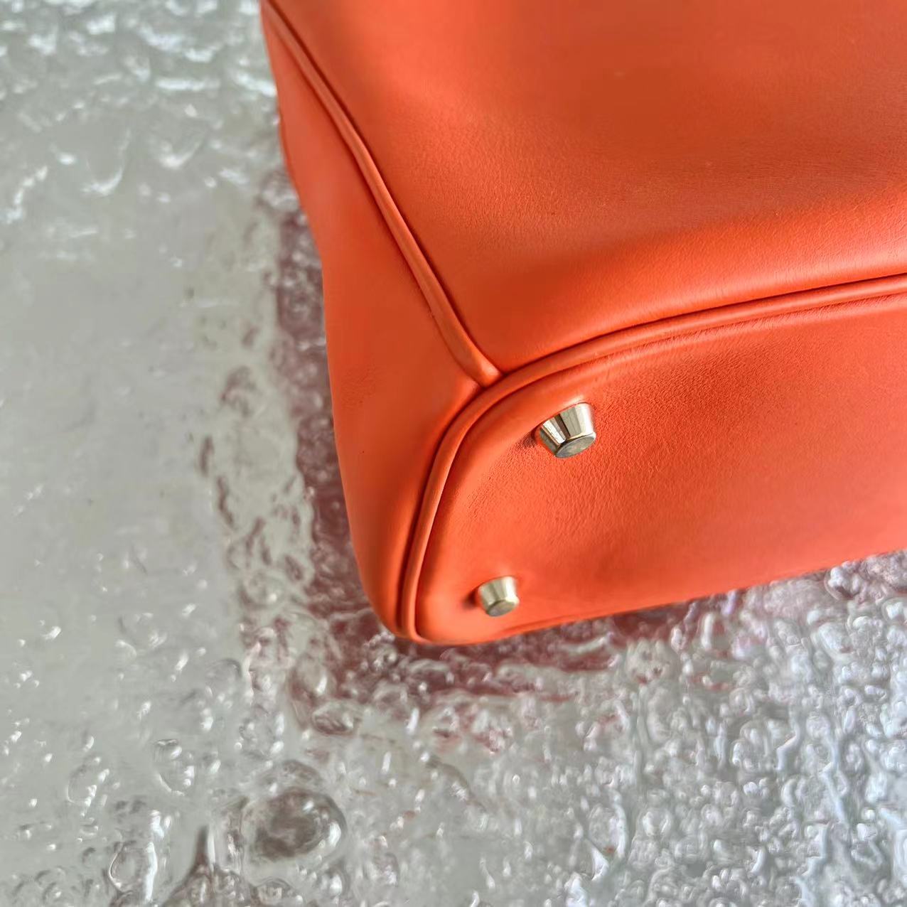 Dior Diorissimo Large Smooth Calfskin Orange Golden Hardware - Luxury Evermore