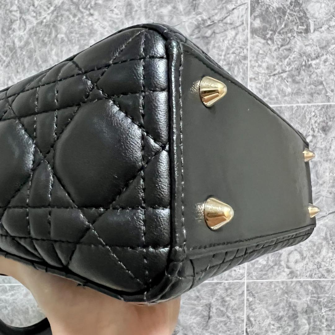 Dior Lady Small My ABC Black Lambskin - Luxury Evermore