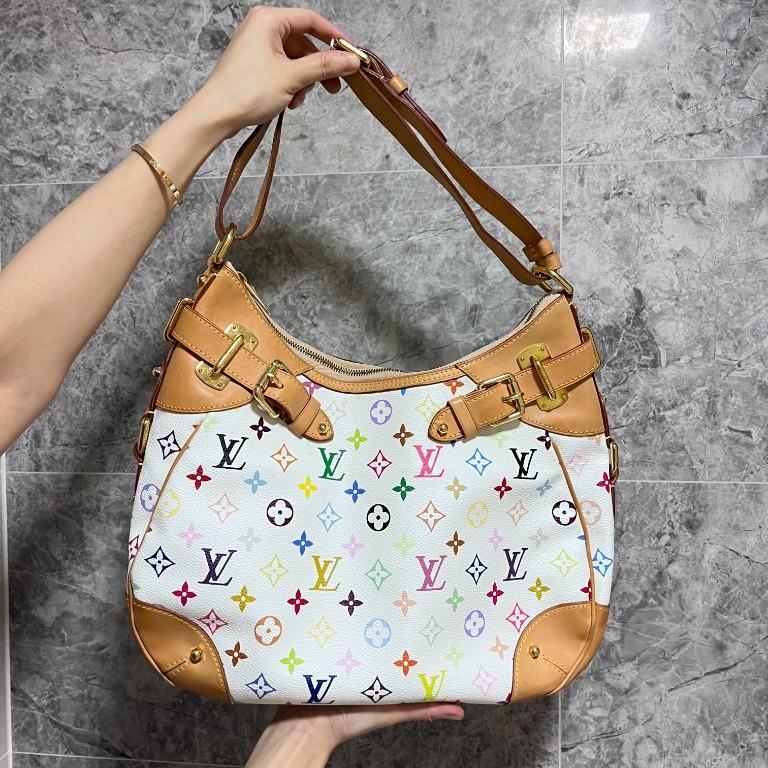 [Entrupy Certified][Clearance] LV Louis Vuitton Multi-color Greta Monogram - Luxury Evermore