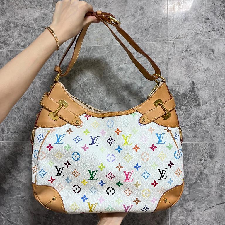 [Entrupy Certified][Clearance] LV Louis Vuitton Multi-color Greta Monogram - Luxury Evermore