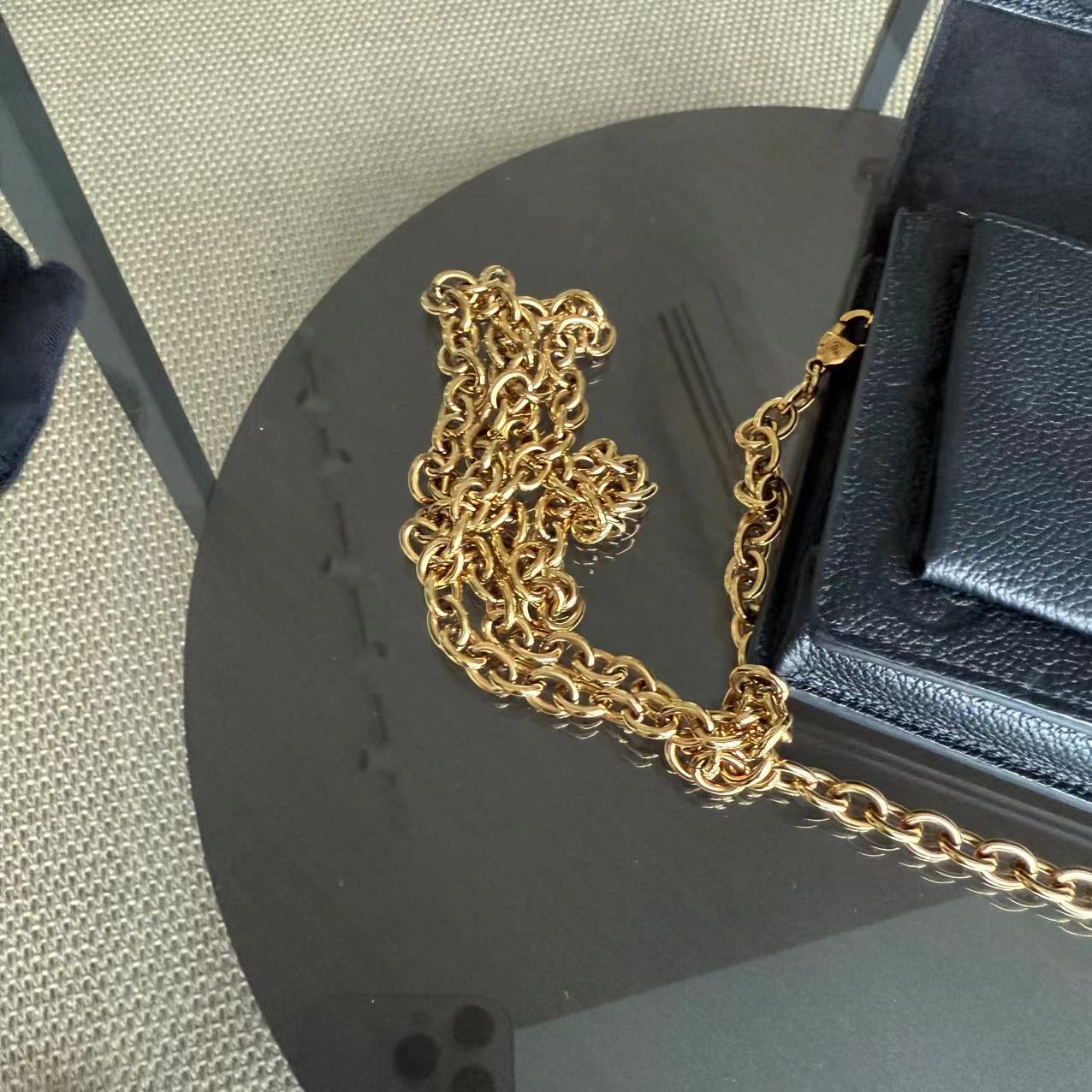 Louis Vuitton Vavin Chain WOC Wallet On Chain Empreinte Noir Black Gold Hardware