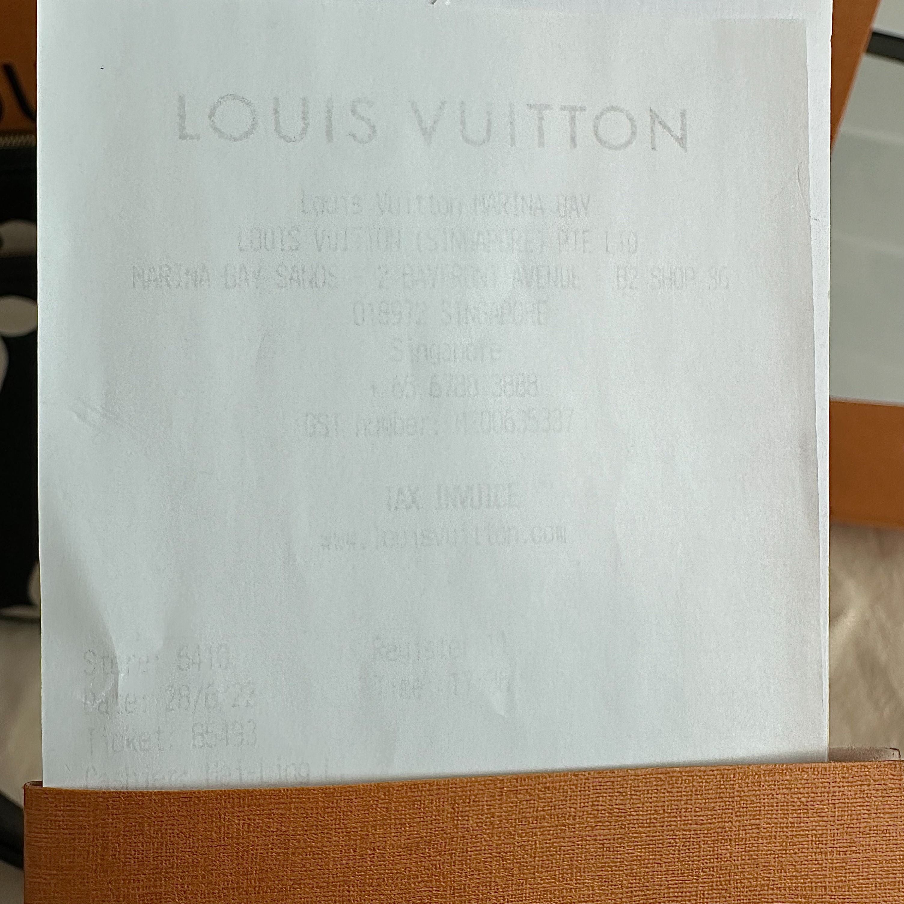 *Full Set, Receipt* LV Multi Pochette Monogram Empriente Leather Noir Louis Vuitton - Luxury Evermore