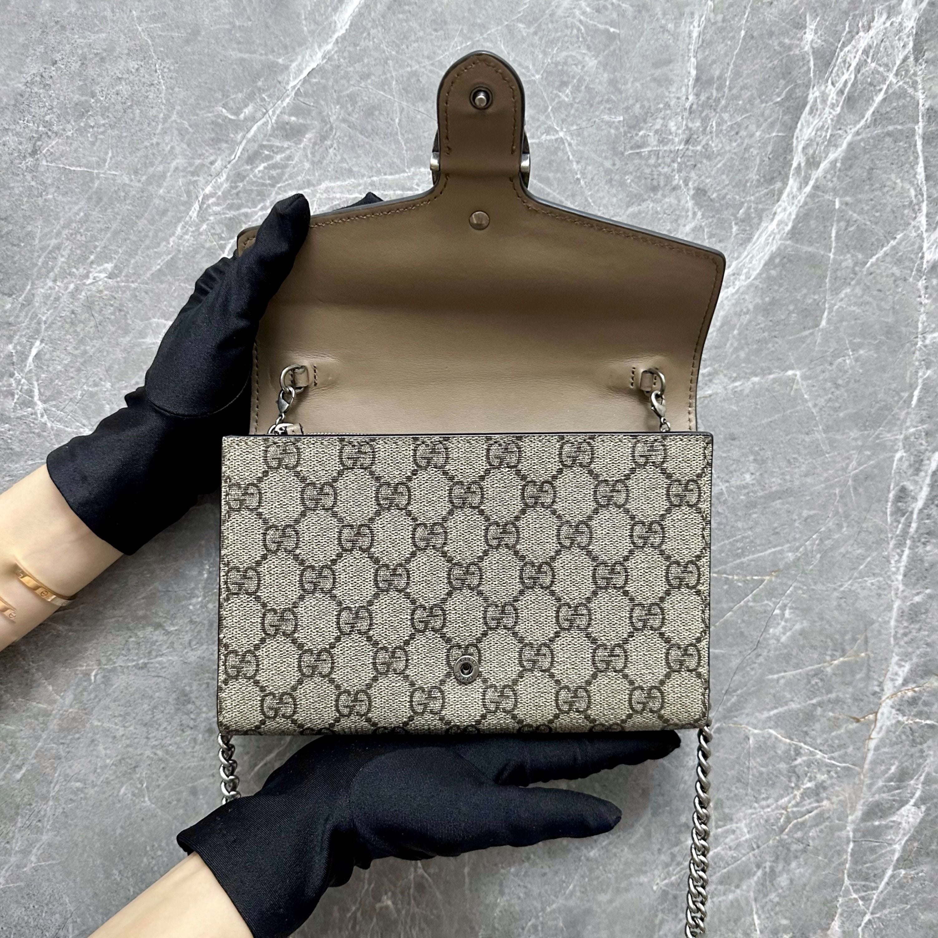 Gucci Dionysus Wallet On Chain WOC Canvas - Luxury Evermore