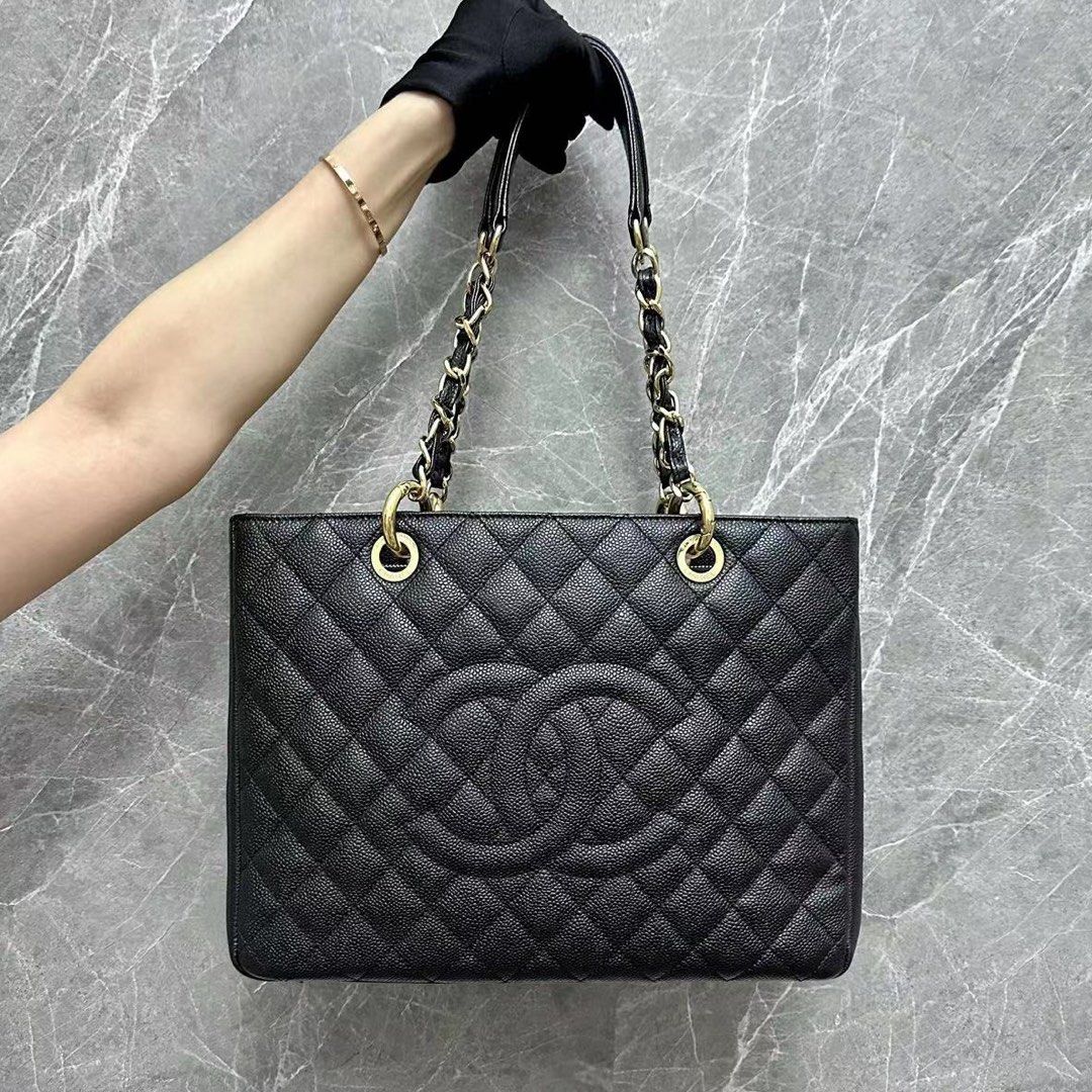 *Like New* Chanel GST Caviar Grand Shopping Tote No 17 - Luxury Evermore