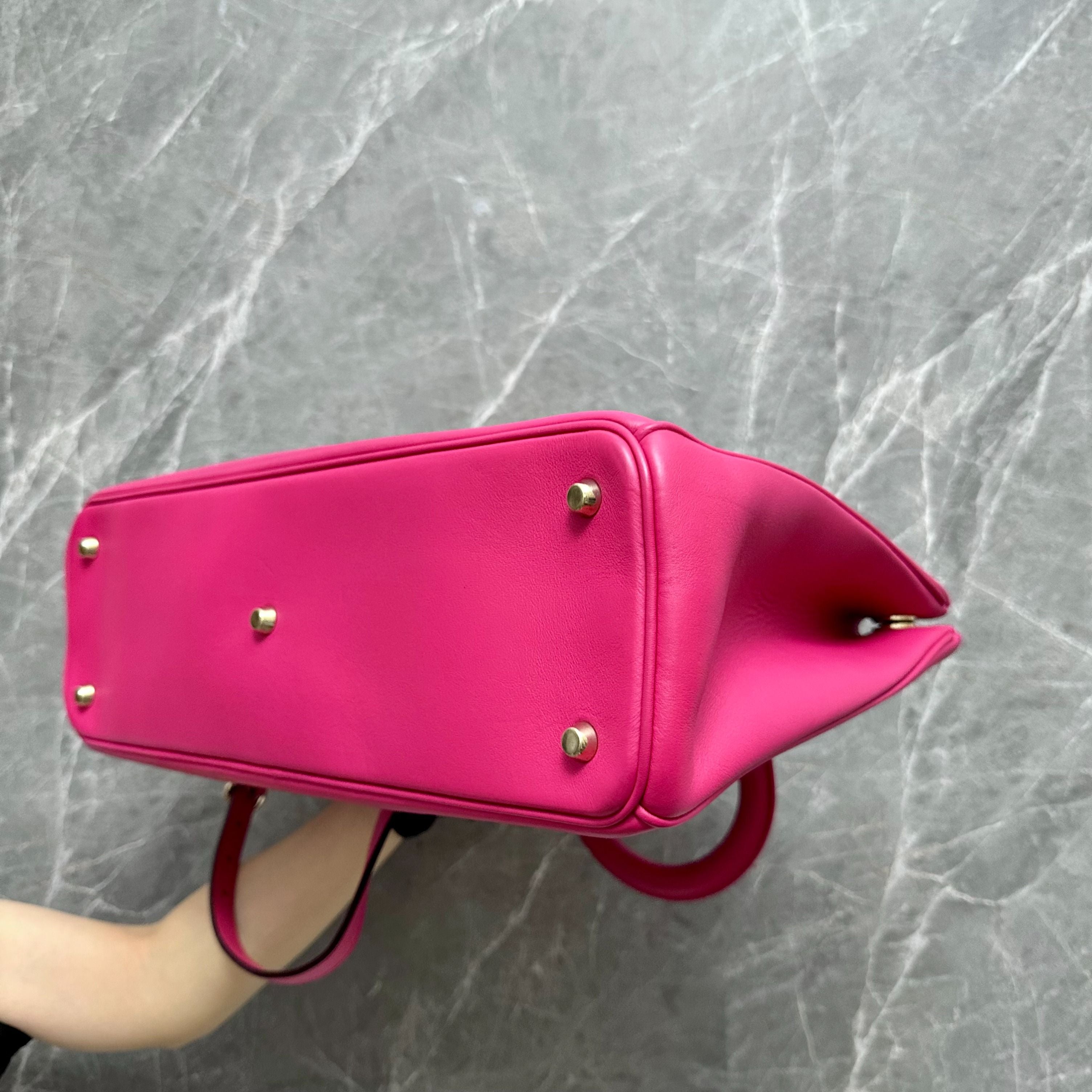 *Like new* Dior Diorissmo Lady Large Calfskin Pink Fuchsia GHW - Luxury Evermore