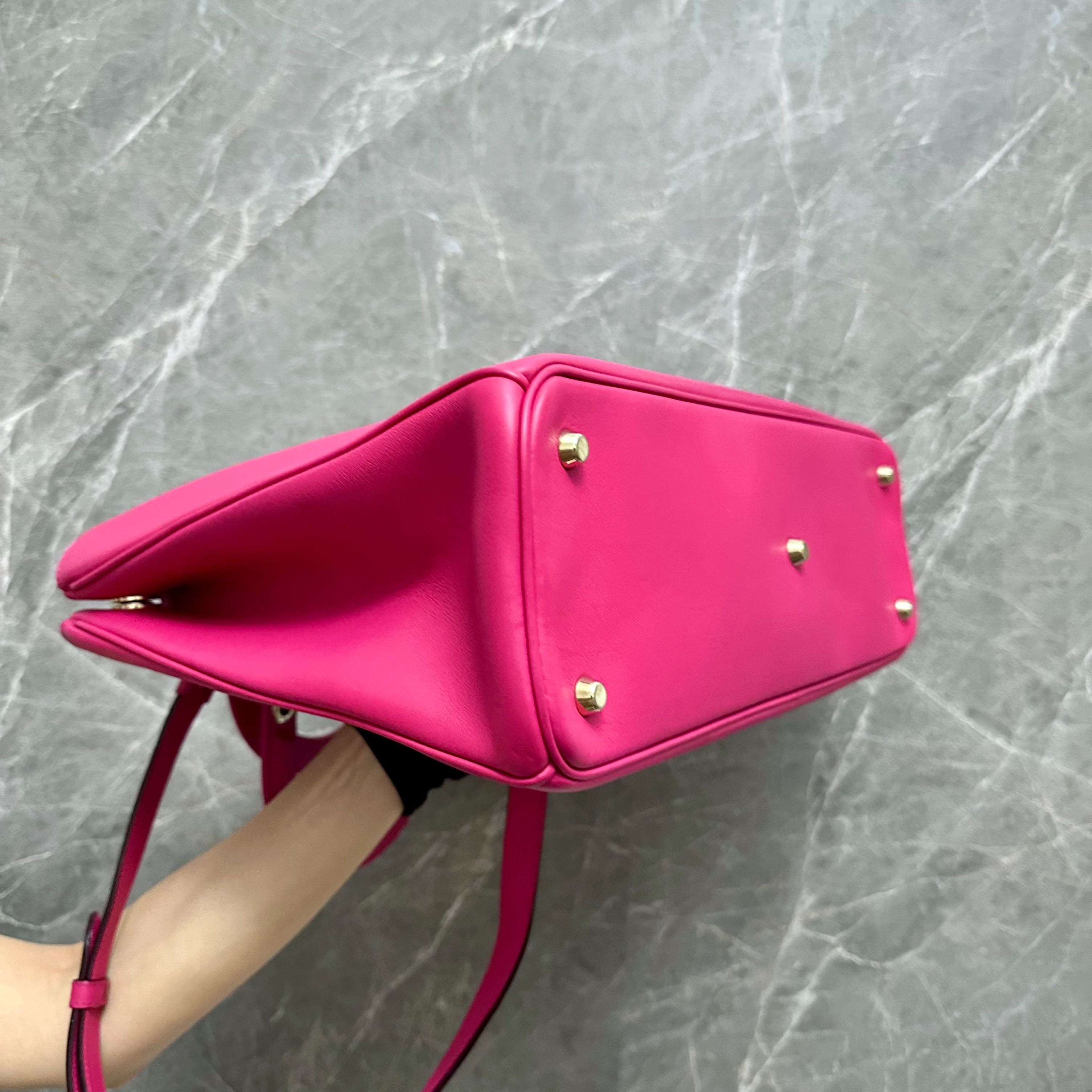 *Like new* Dior Diorissmo Lady Large Calfskin Pink Fuchsia GHW - Luxury Evermore