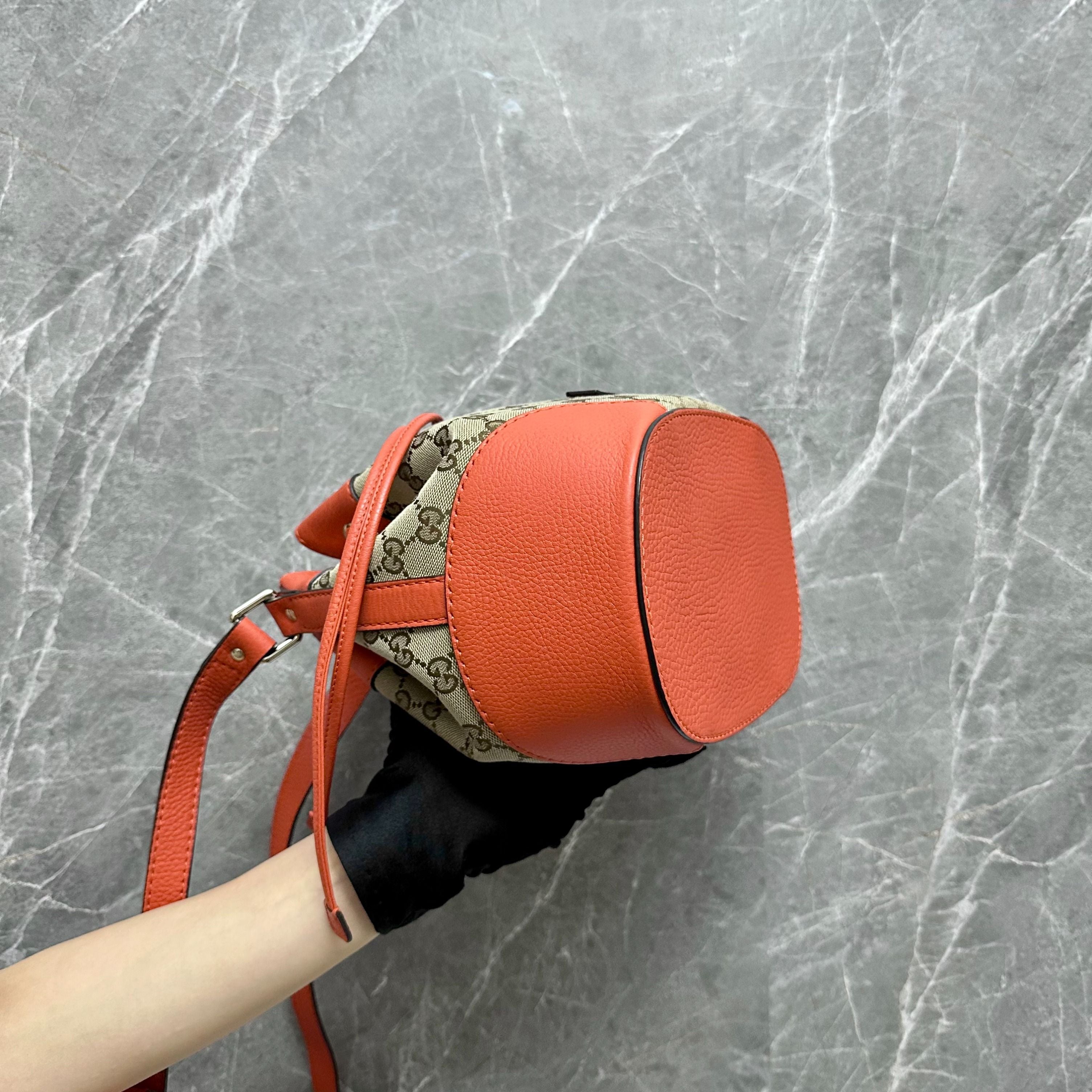 *Like New* Gucci Bucket Bag Calfskin Monogram - Luxury Evermore