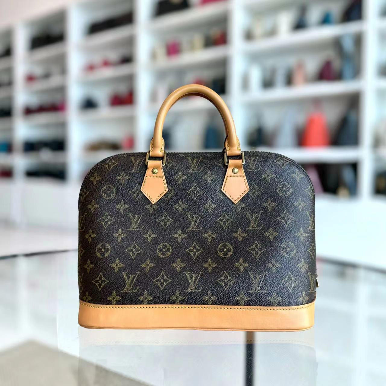 Louis Vuitton LV Alma PM Monogram Canvas - Luxury Evermore