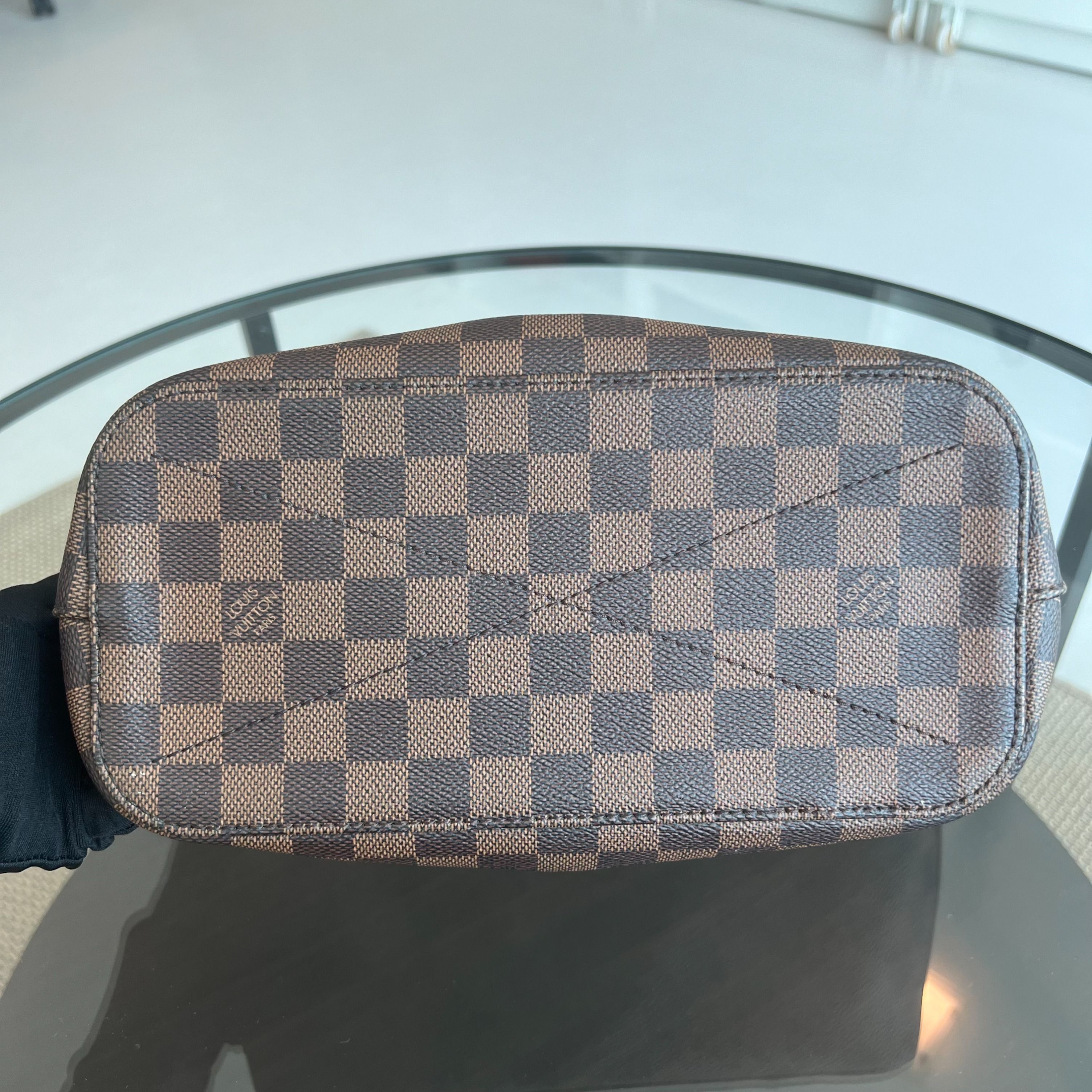 LOUIS VUITTON LV Damier Sienna MM 2WAY Hand Bag Damier Canvas Brown - Luxury Evermore