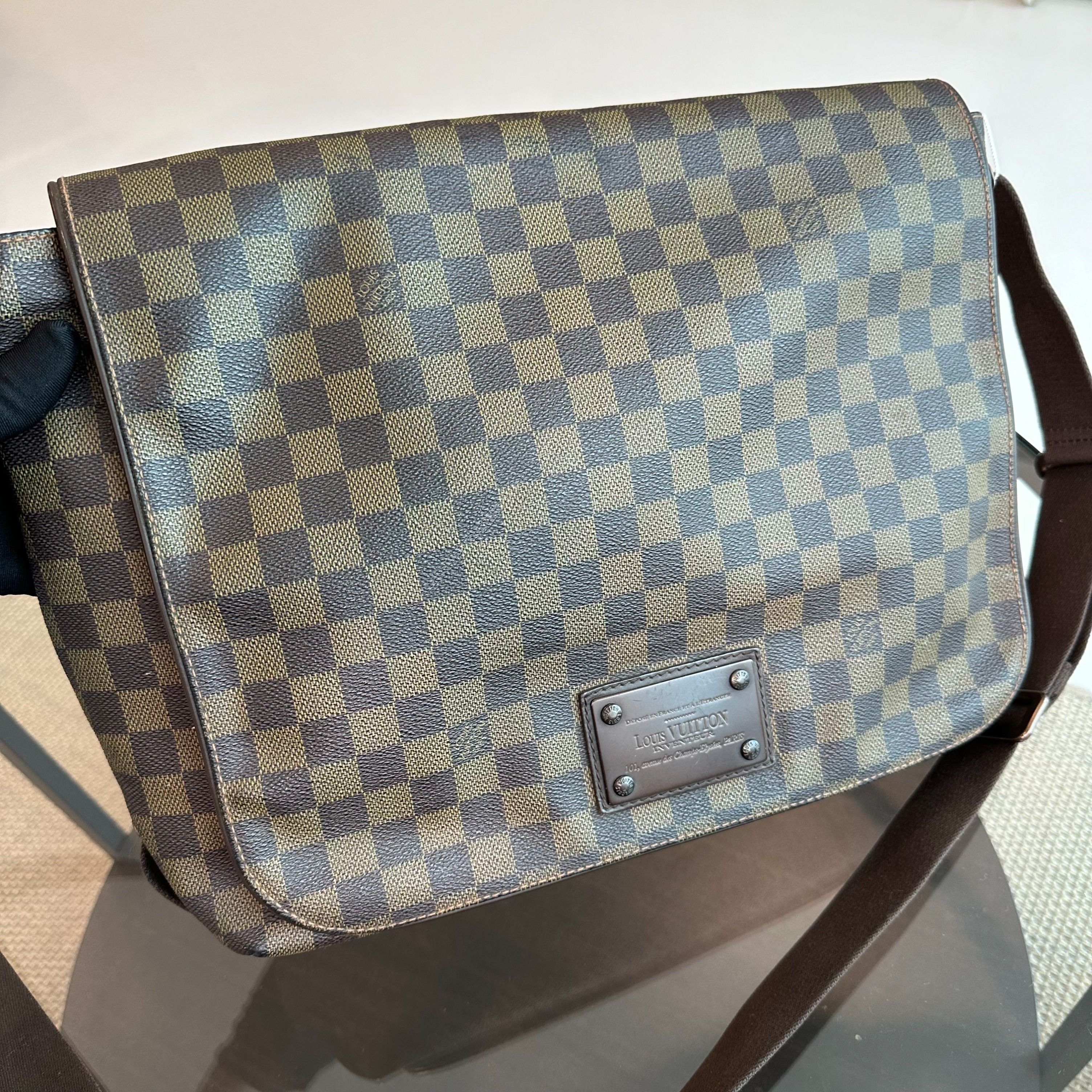 Louis Vuitton LV Messenger Brooklyn Naviglio Damiar Bag - Luxury Evermore