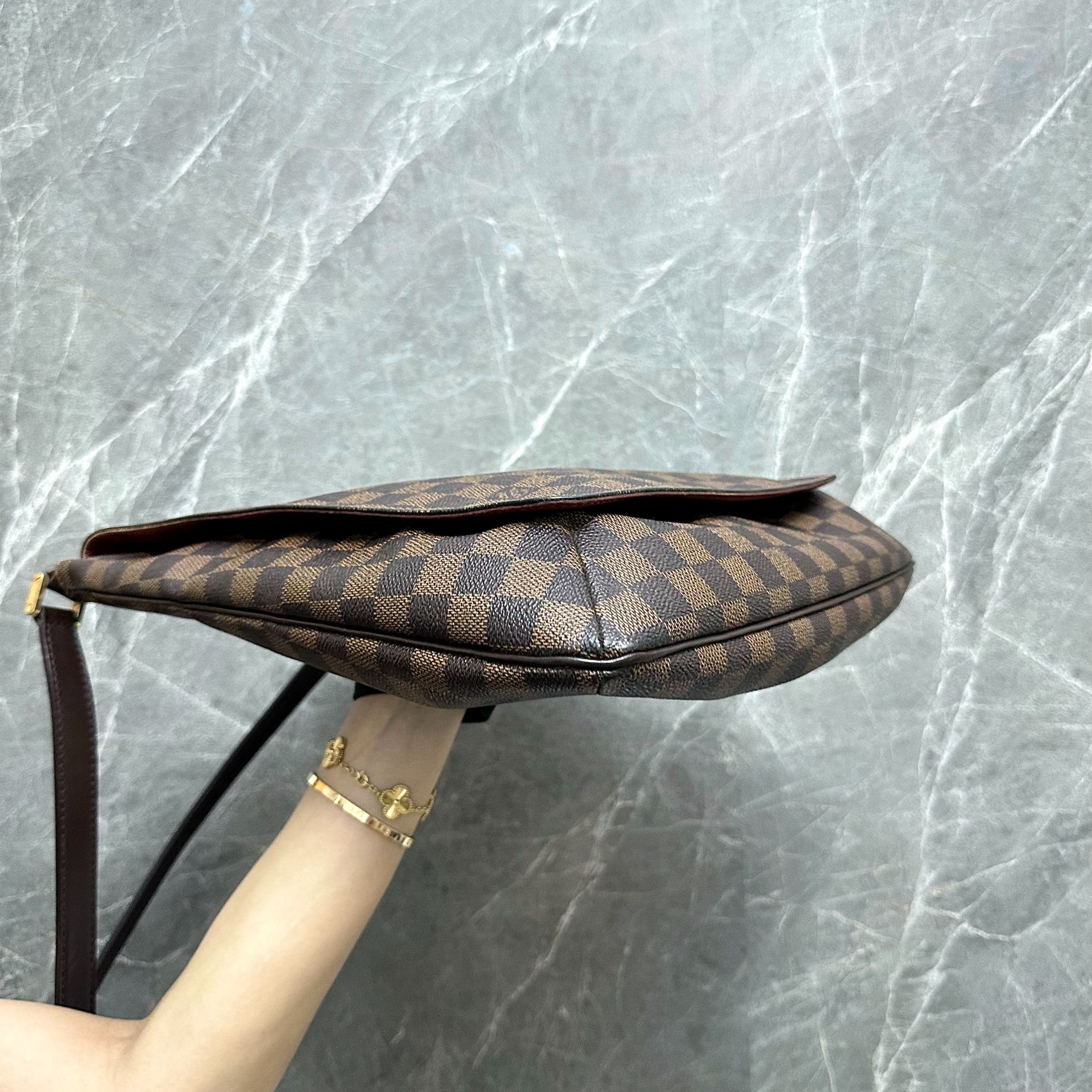 Louis Vuitton LV Musette Damier GM Mongram - Luxury Evermore