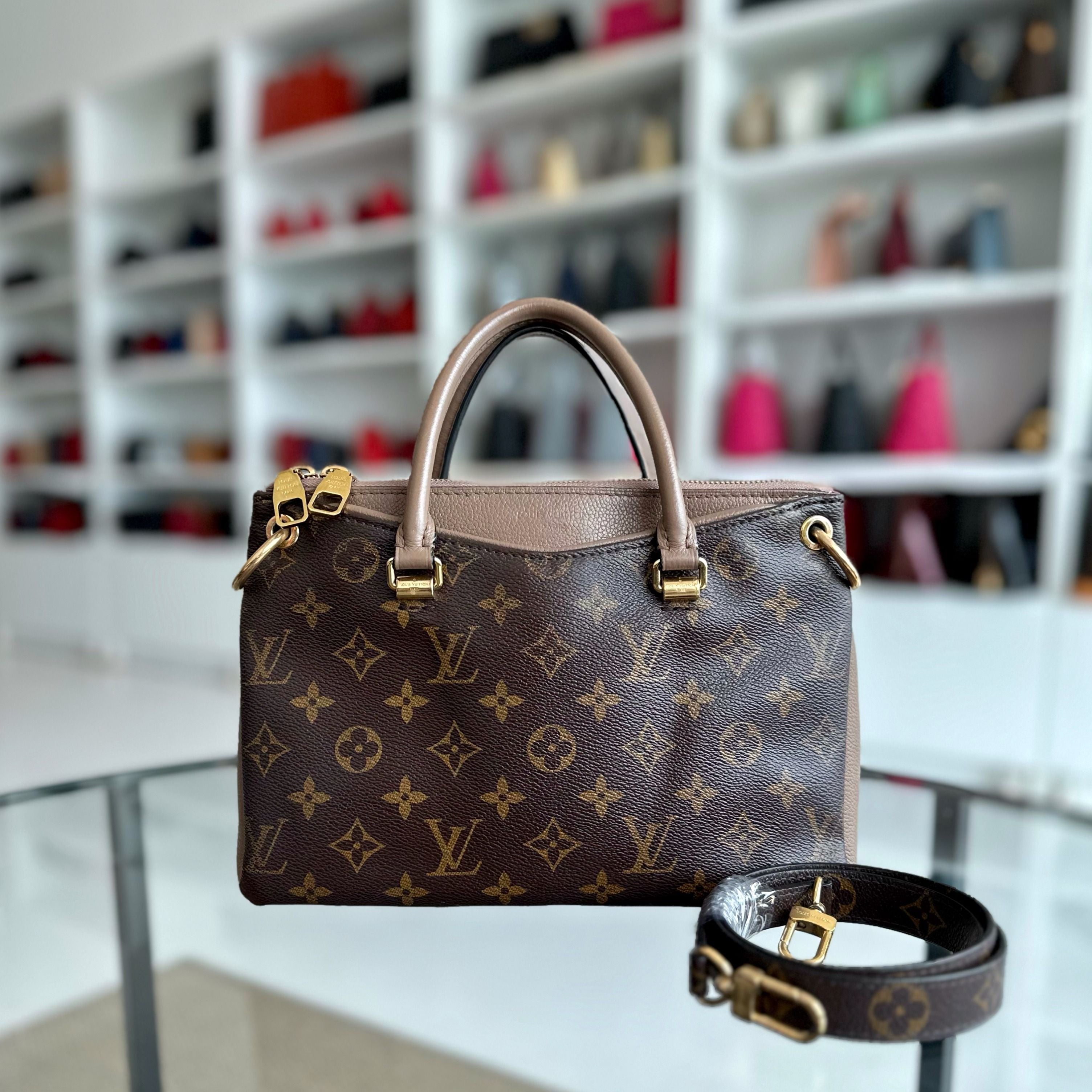 Louis Vuitton LV Pallas BB Monogram Cross Body Bag - Luxury Evermore