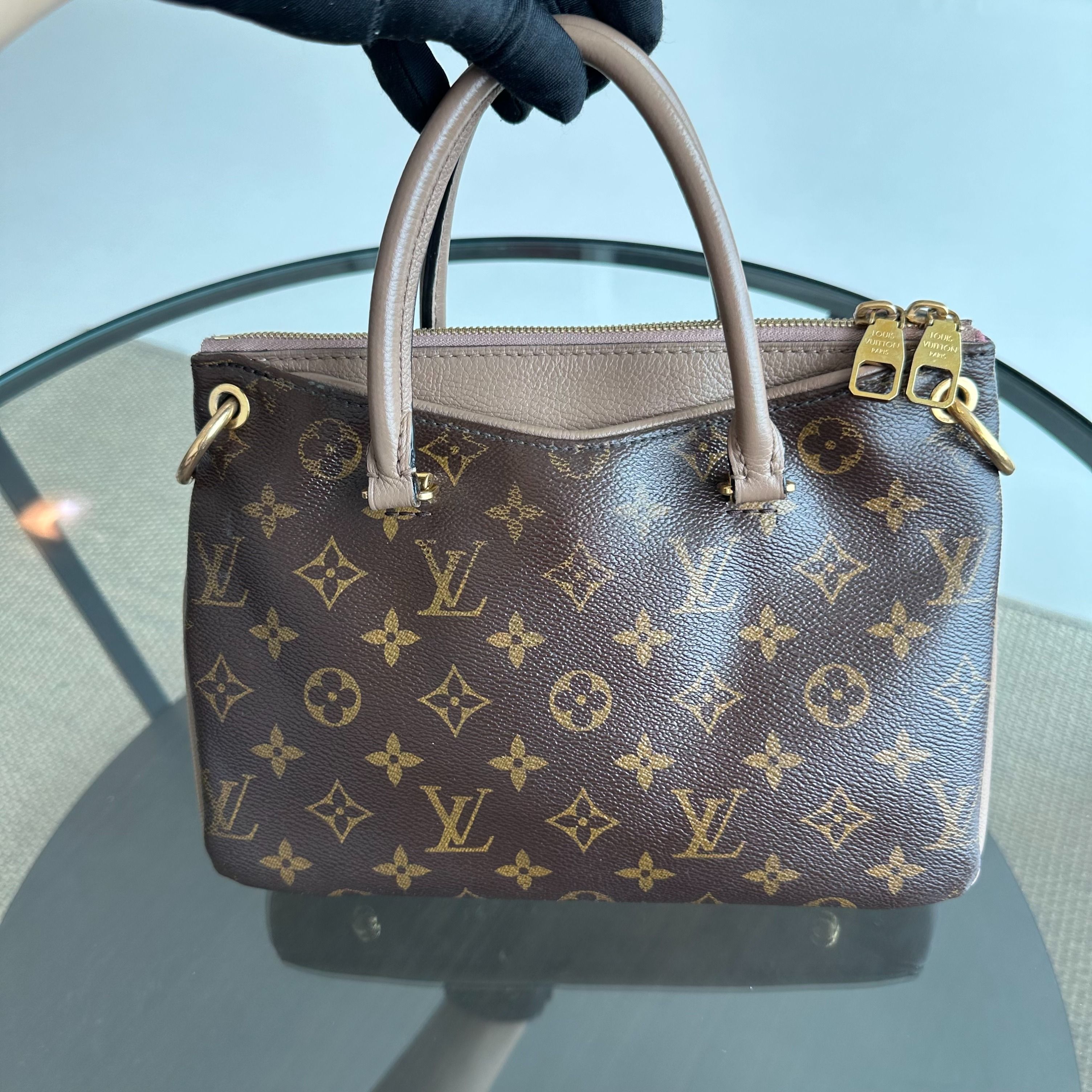 Louis Vuitton LV Pallas BB Monogram Cross Body Bag - Luxury Evermore