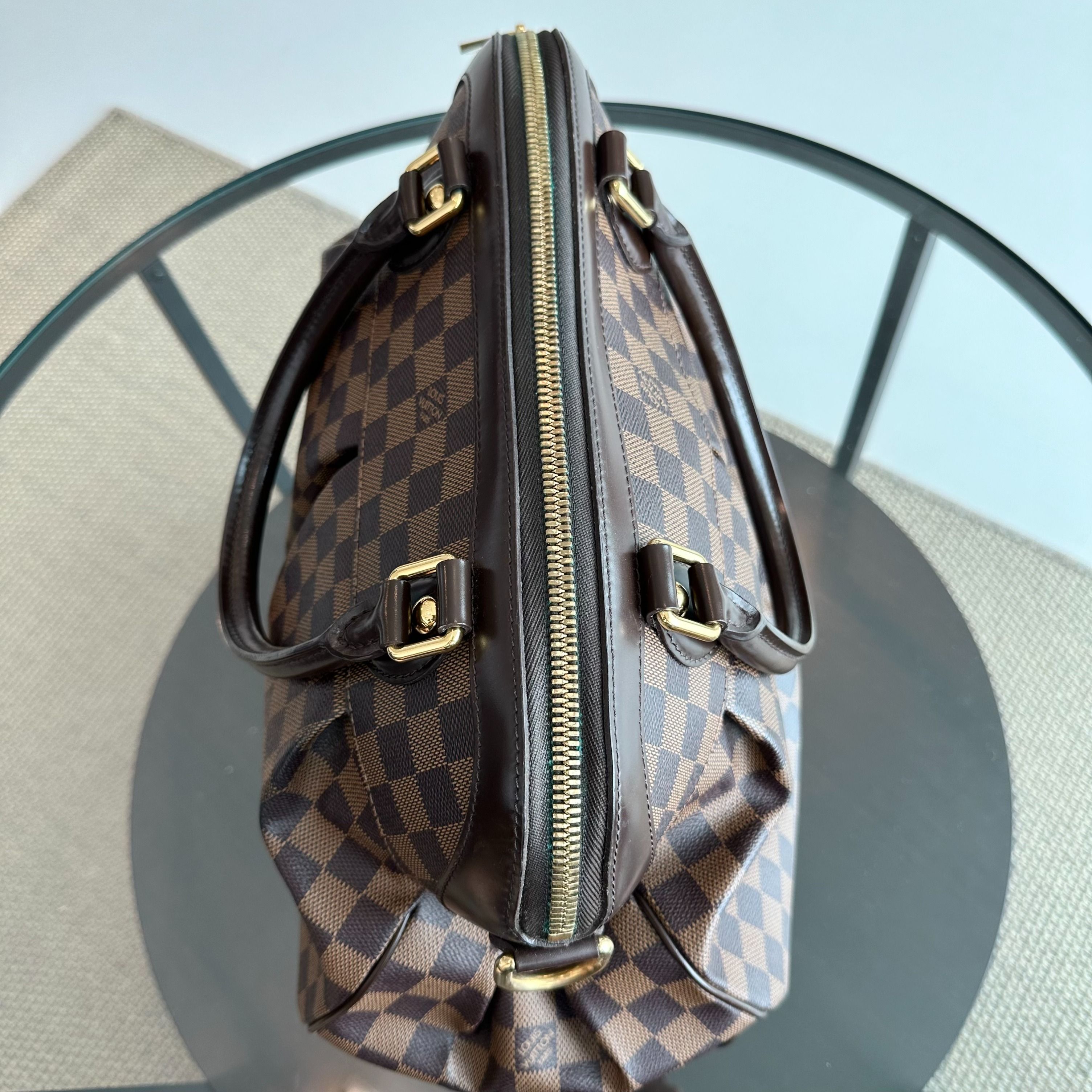 Louis Vuitton LV Trevi GM Damier Ebene Shoulder Bag - Luxury Evermore