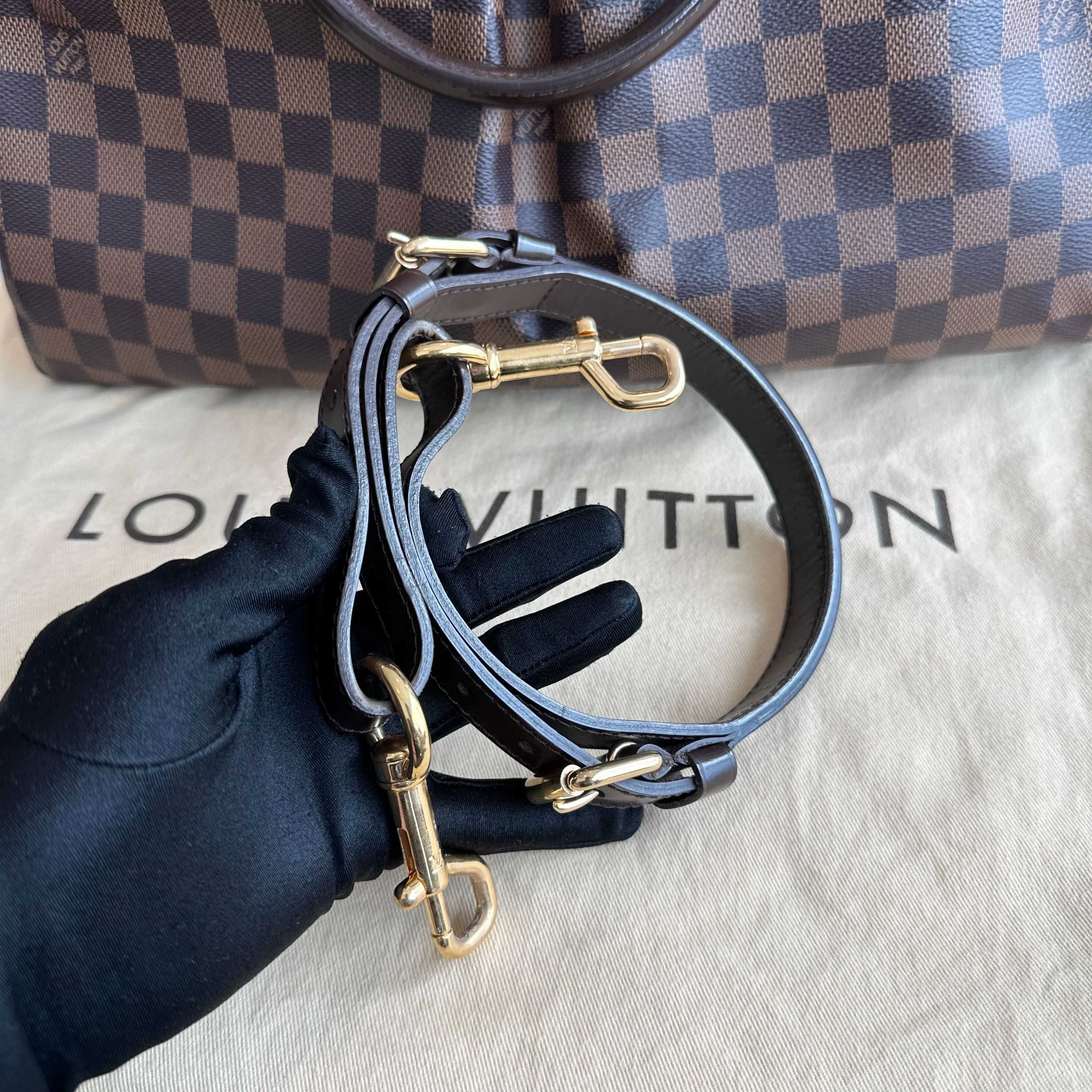 Louis Vuitton LV Trevi GM Damier Ebene Shoulder Bag - Luxury Evermore