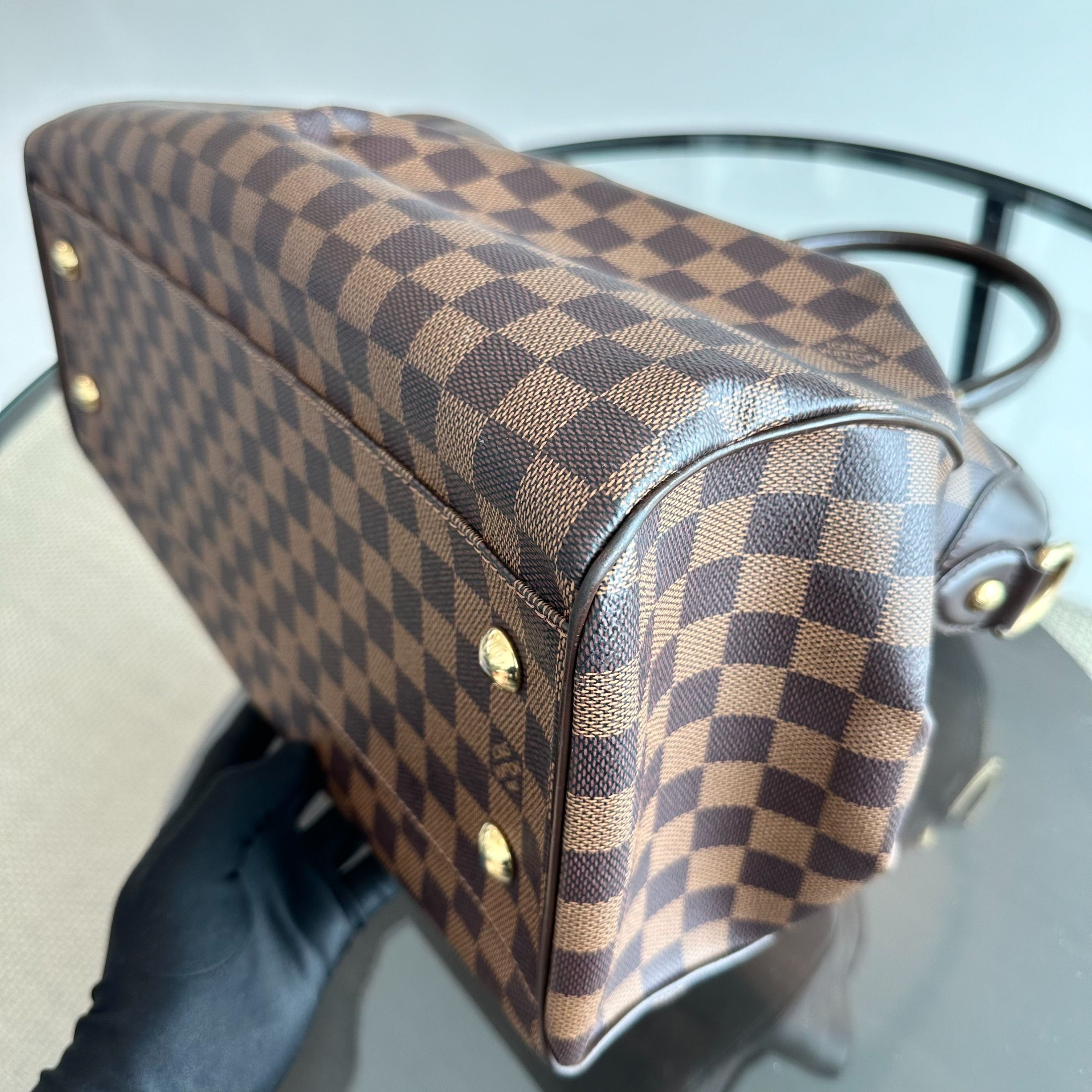 Louis Vuitton LV Trevi GM Damier Ebene Shoulder Bag - Luxury Evermore