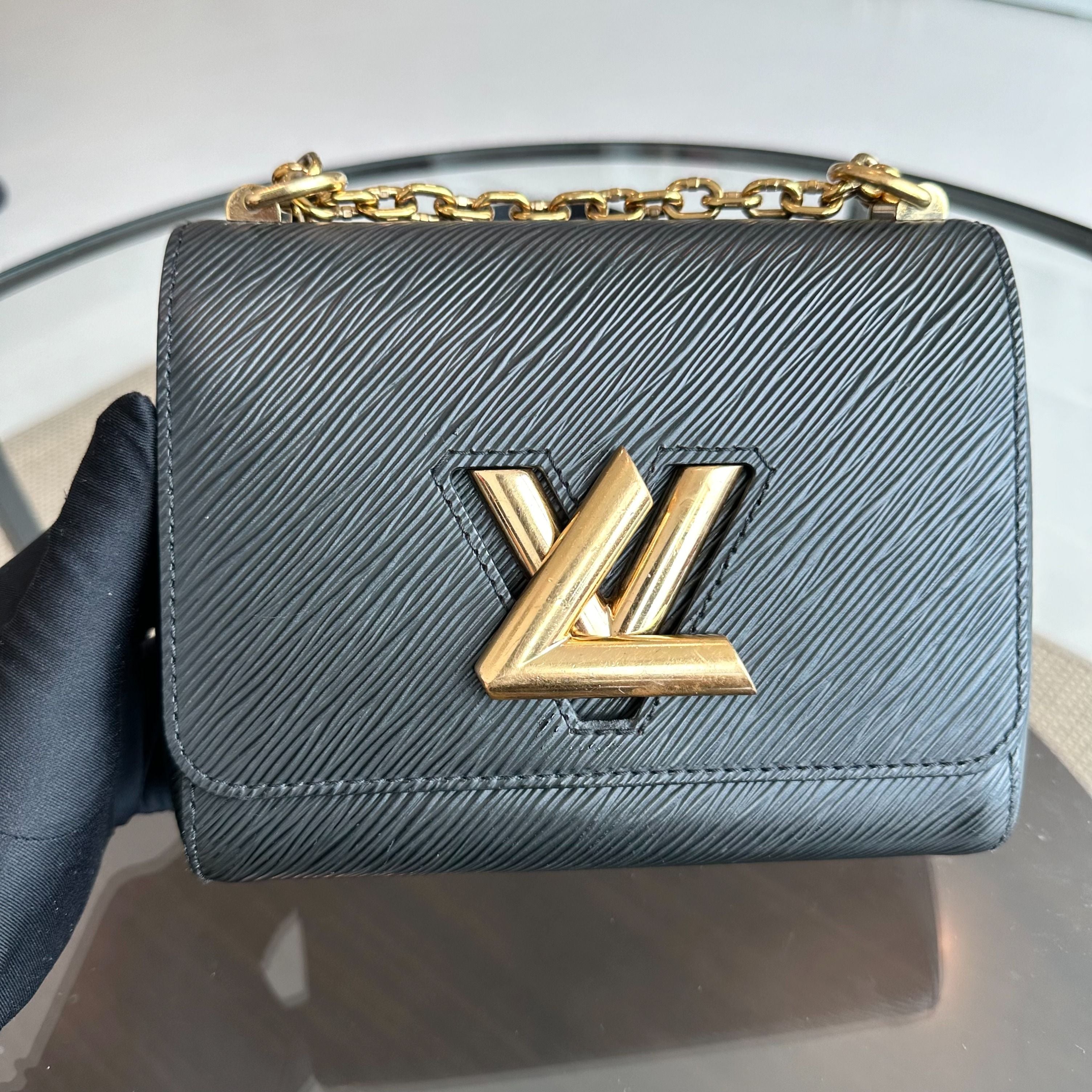 Louis Vuitton LV Twist PM EPI Leather Noir Black GHW - Luxury Evermore