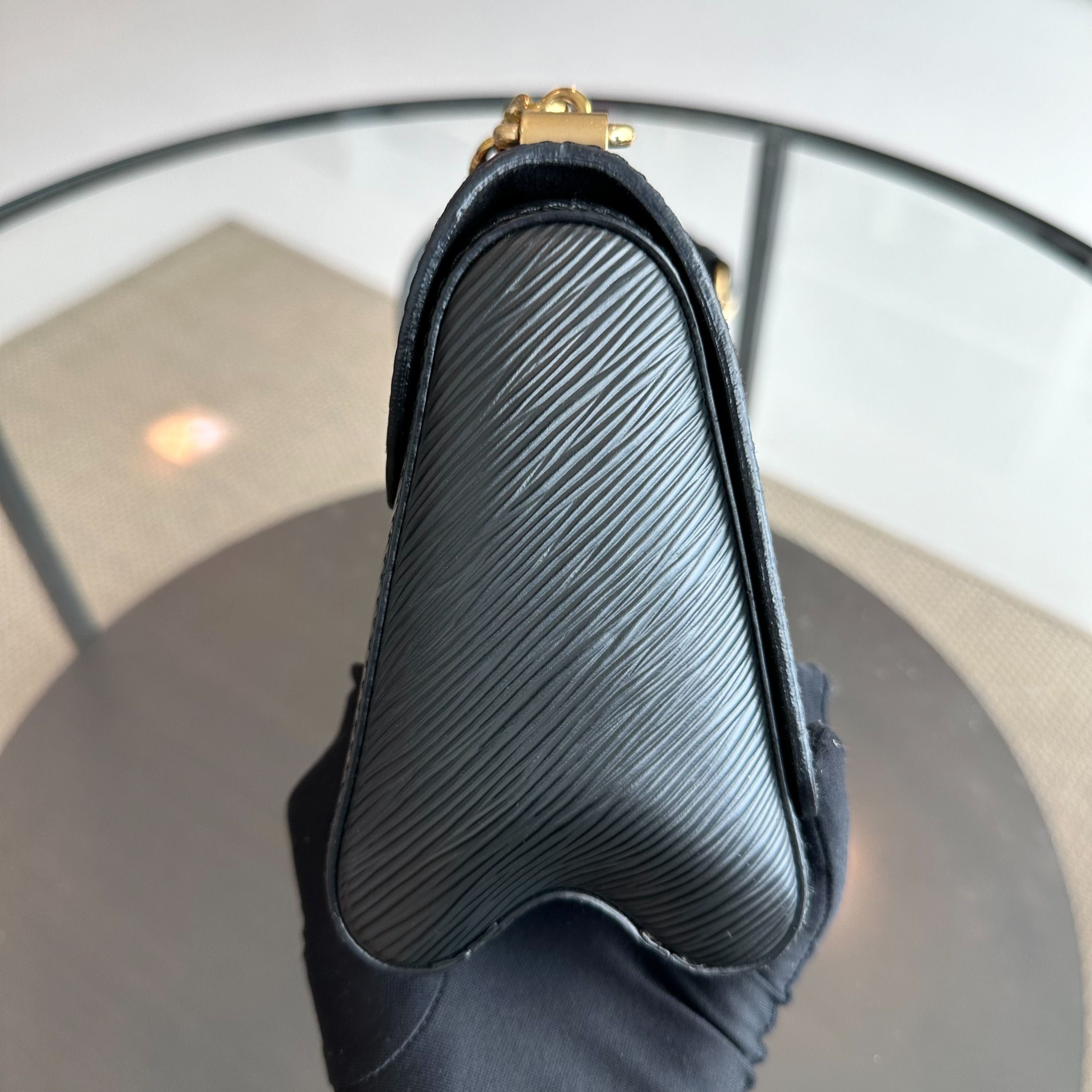 Louis Vuitton LV Twist PM EPI Leather Noir Black GHW - Luxury Evermore