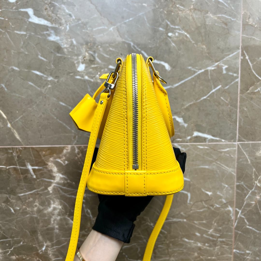 LV Alma BB EPI Leather Yellow - Luxury Evermore