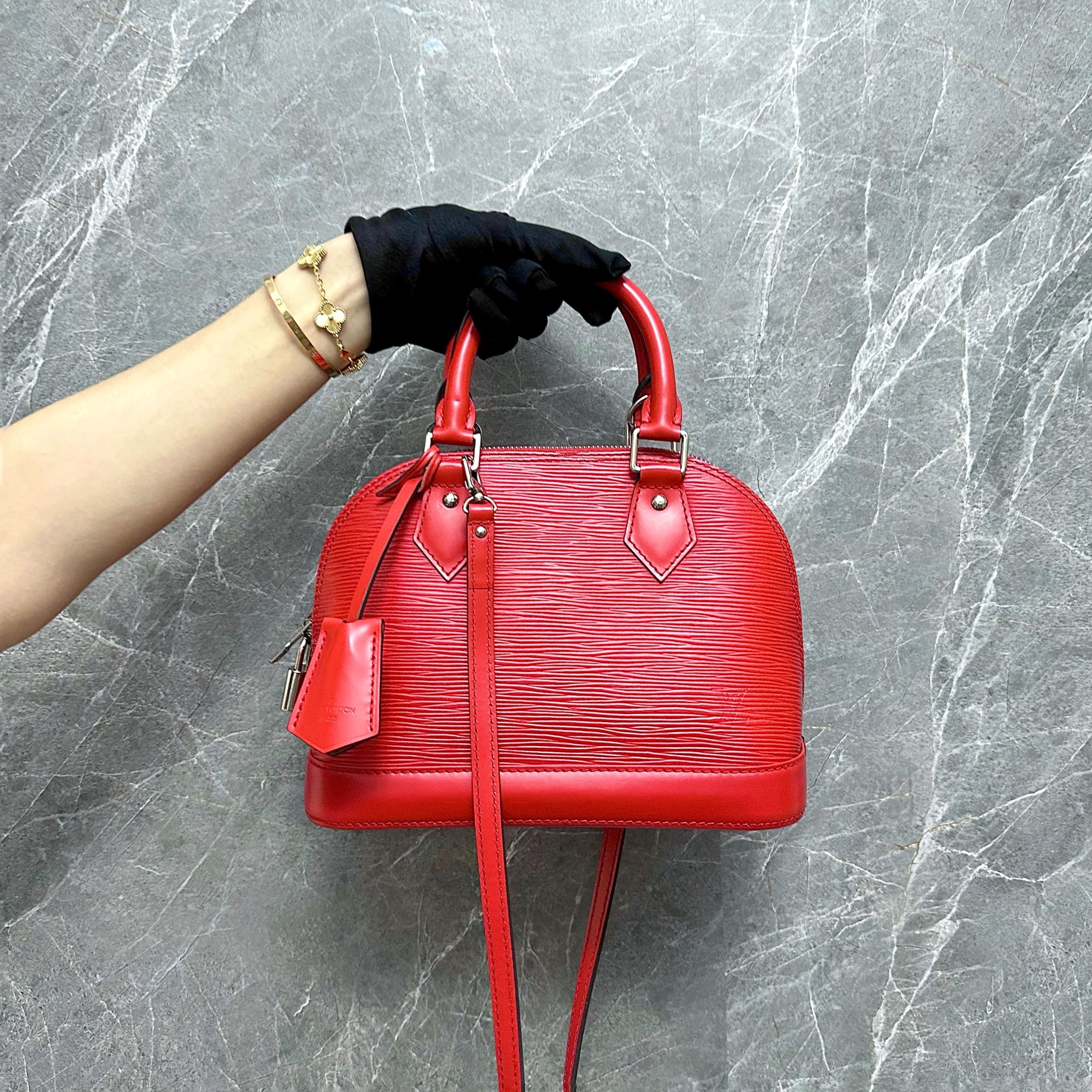 LV Alma BB EPI Red SHW - Luxury Evermore