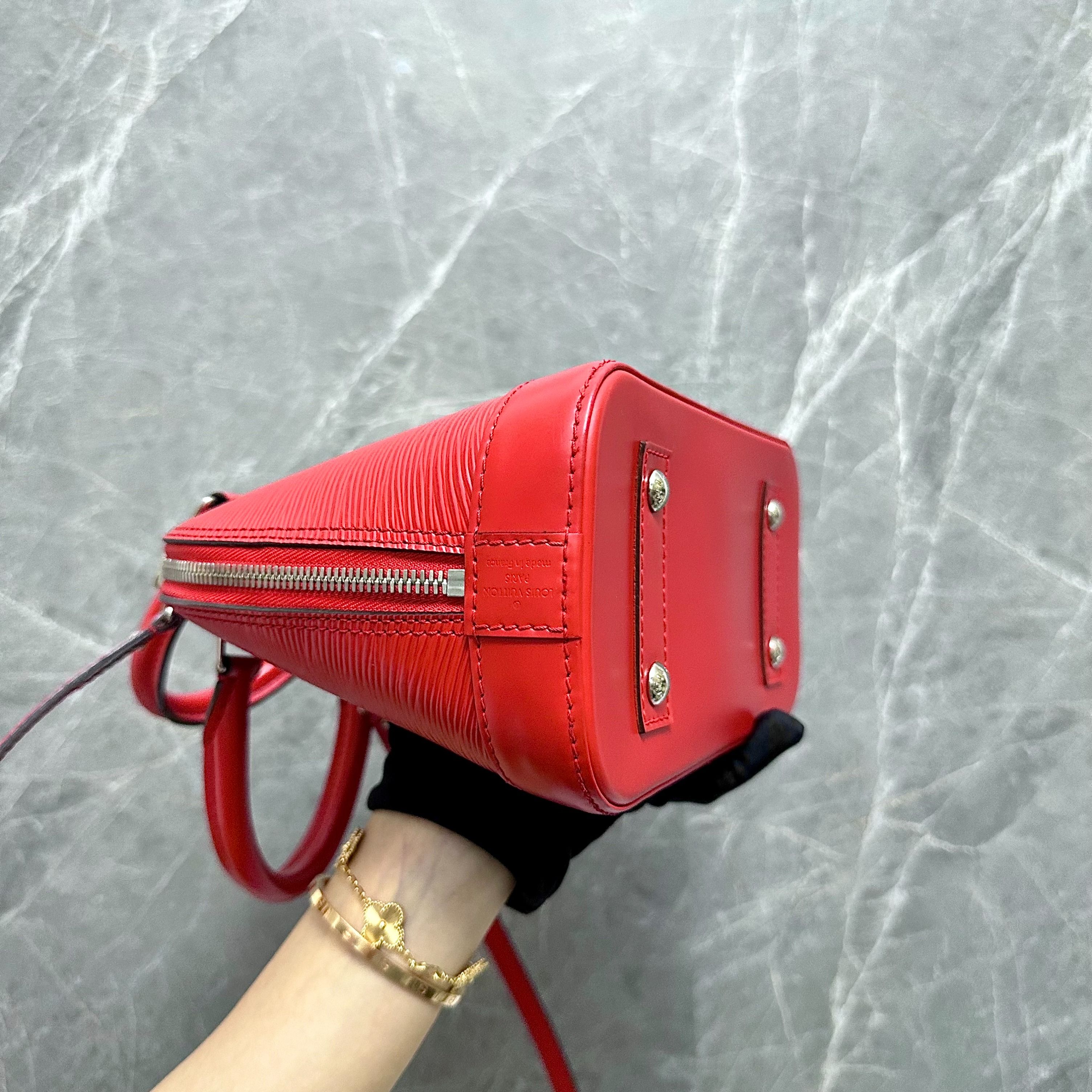 LV Alma BB EPI Red SHW - Luxury Evermore