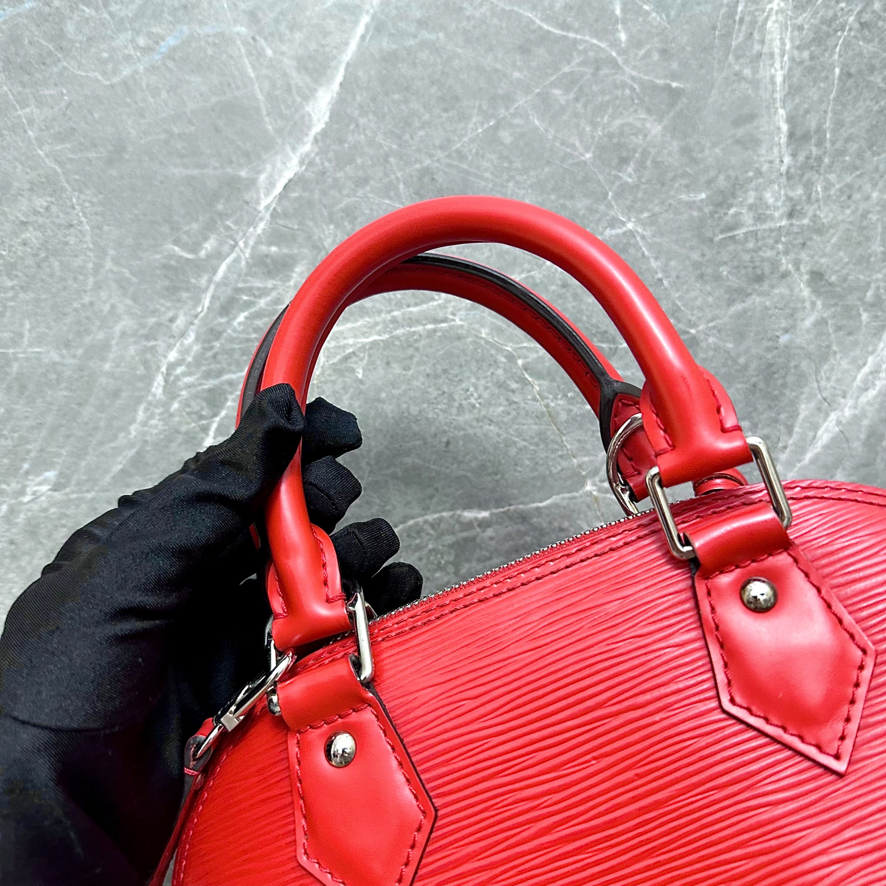 LV Alma BB EPI Red SHW - Luxury Evermore