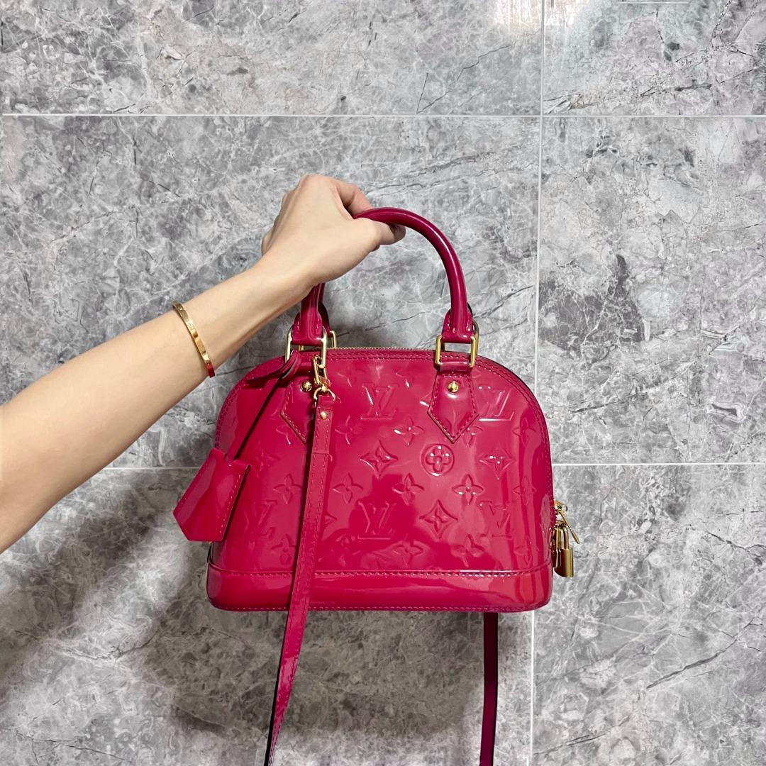 LV Alma BB Vernis Cherry GHW - Luxury Evermore