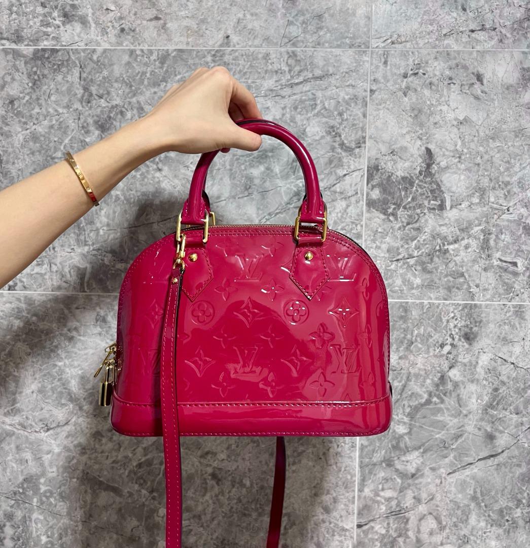 LV Alma BB Vernis Cherry GHW - Luxury Evermore