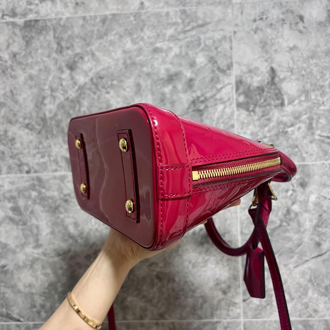 LV Alma BB Vernis Cherry GHW - Luxury Evermore