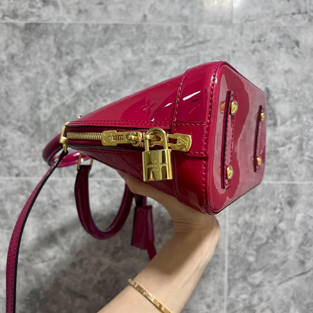 LV Alma BB Vernis Cherry GHW - Luxury Evermore