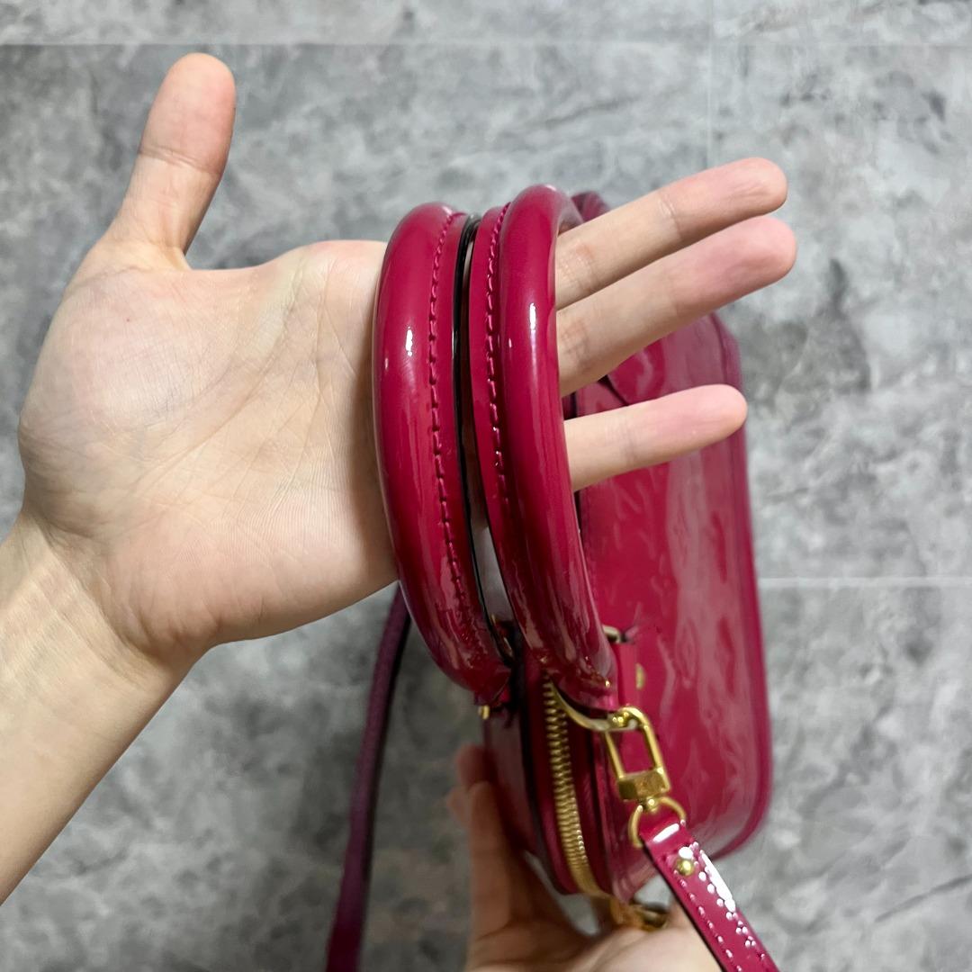 LV Alma BB Vernis Cherry GHW - Luxury Evermore