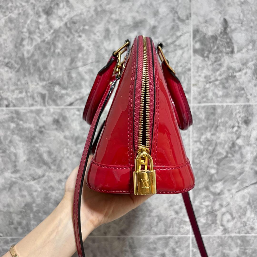 LV Alma BB Vernis Red GHW - Luxury Evermore