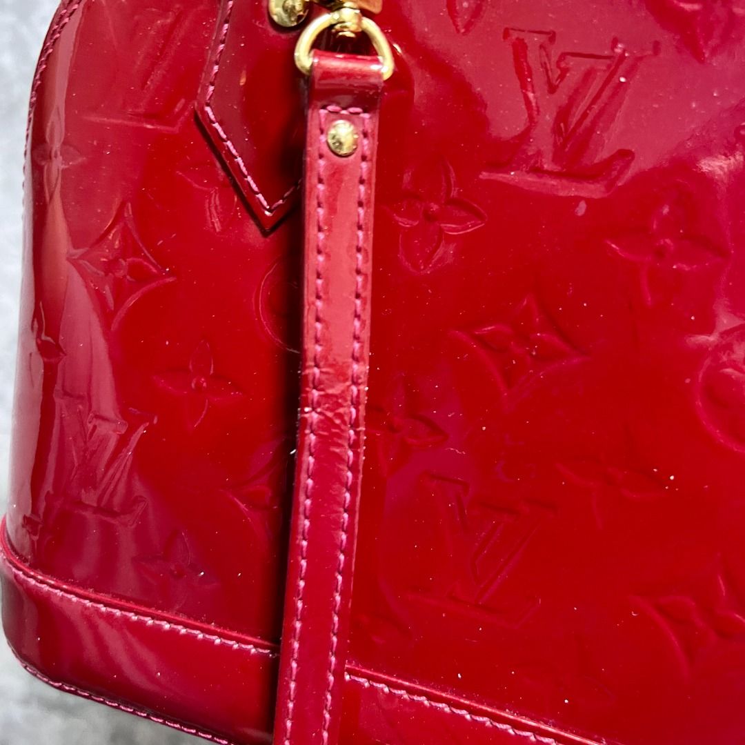 LV Alma BB Vernis Red GHW - Luxury Evermore