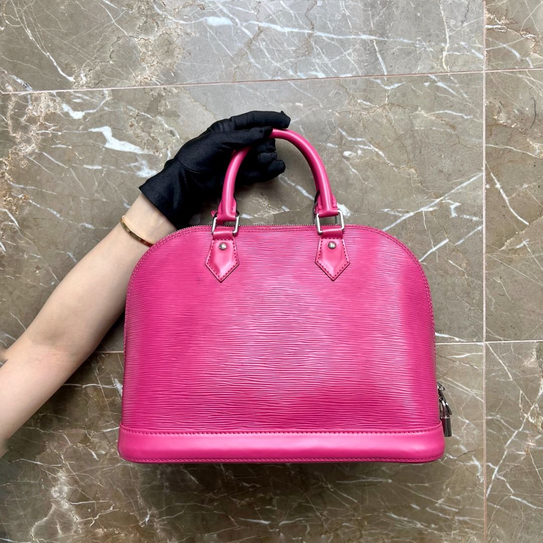 LV Alma PM EPI Leather Pink - Luxury Evermore