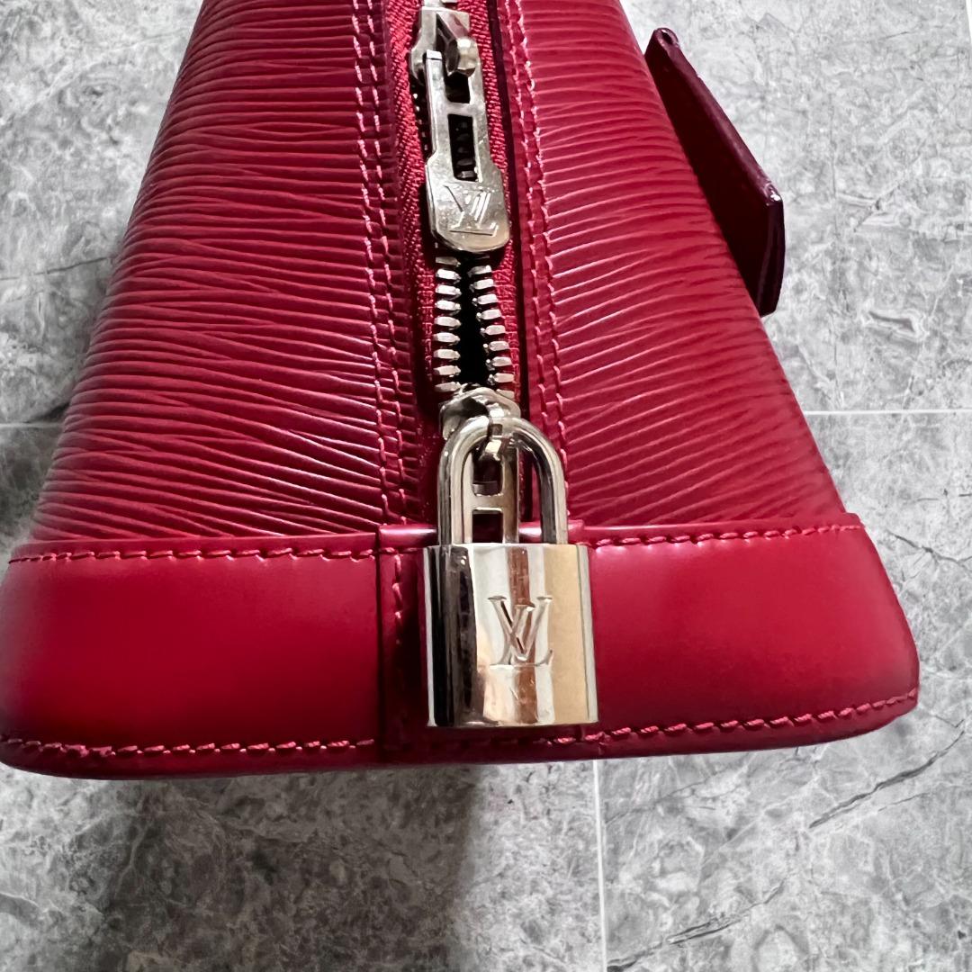 LV Alma PM EPI Leather Red SHW - Luxury Evermore