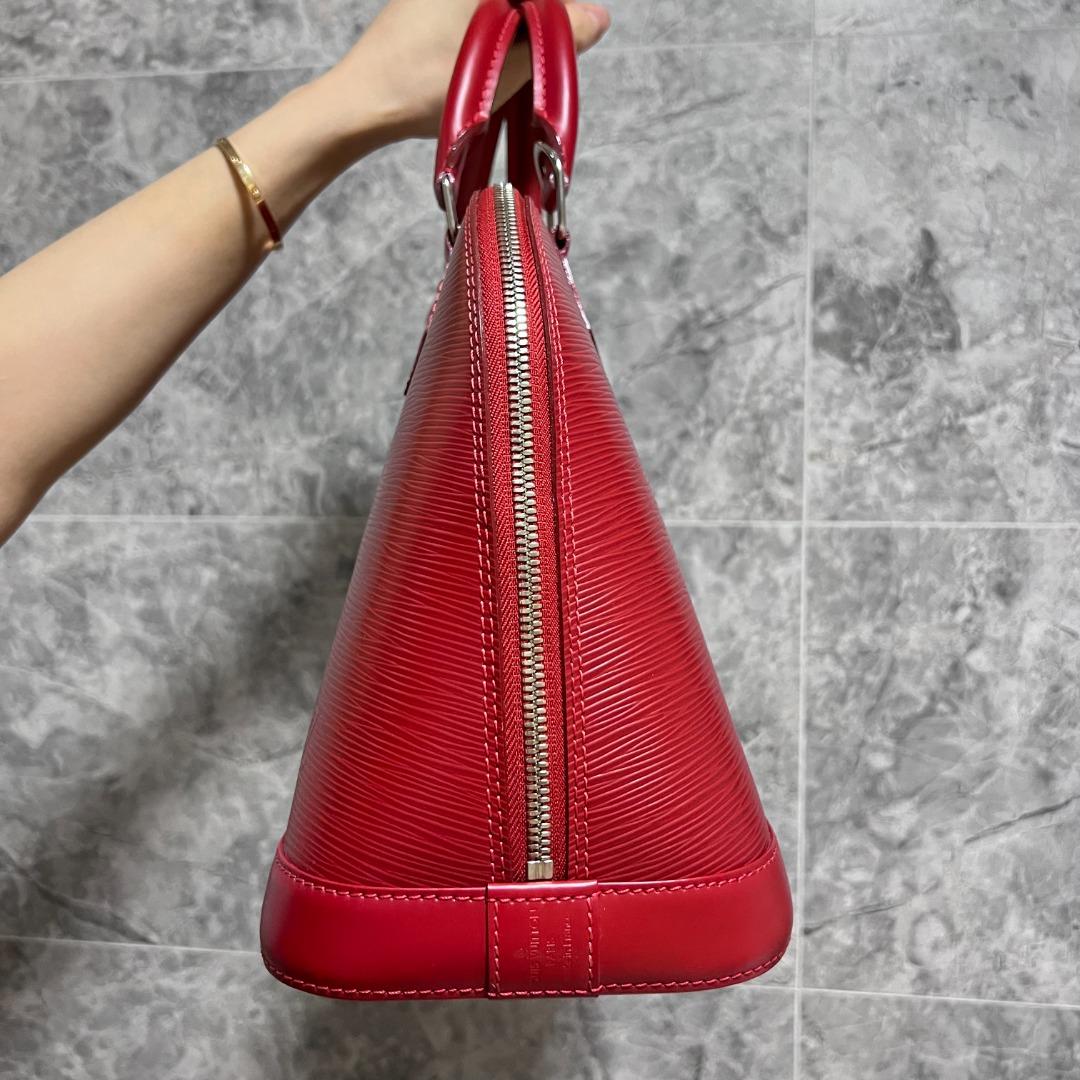 LV Alma PM EPI Leather Red SHW - Luxury Evermore