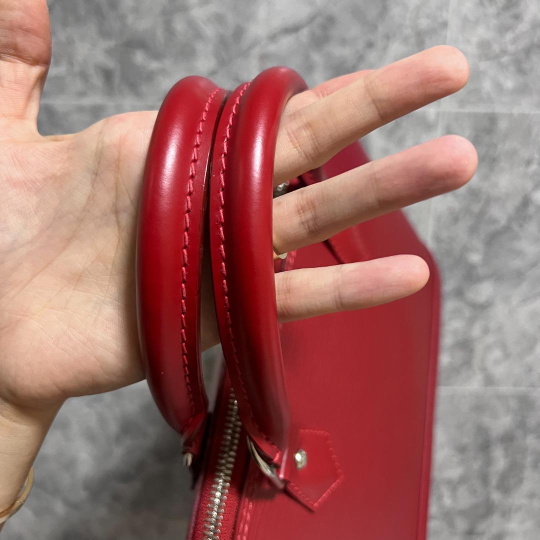 LV Alma PM EPI Leather Red SHW - Luxury Evermore