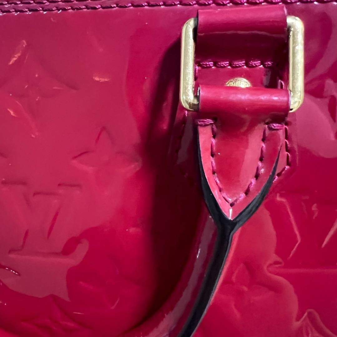 LV Alma PM Louis Vuitton Patent Leather Red - Luxury Evermore