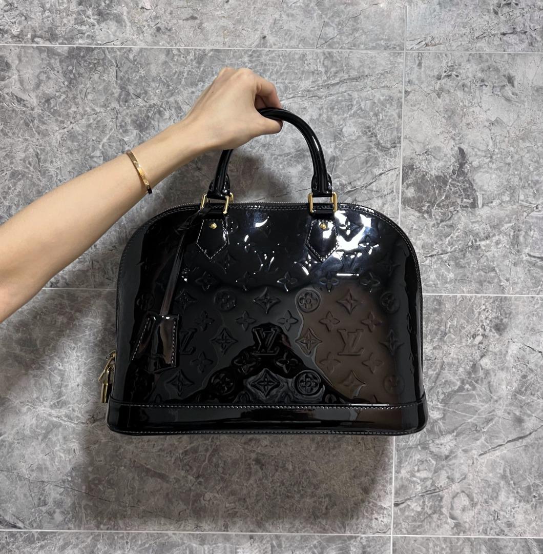 LV Alma PM Vernis Black GHW S$600 - Luxury Evermore