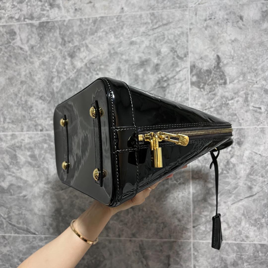 LV Alma PM Vernis Black GHW S$600 - Luxury Evermore