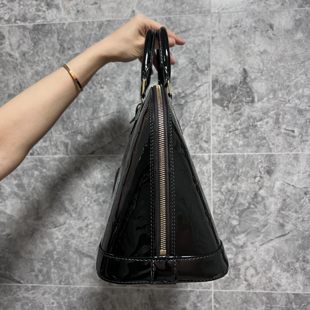 LV Alma PM Vernis Black GHW S$600 - Luxury Evermore