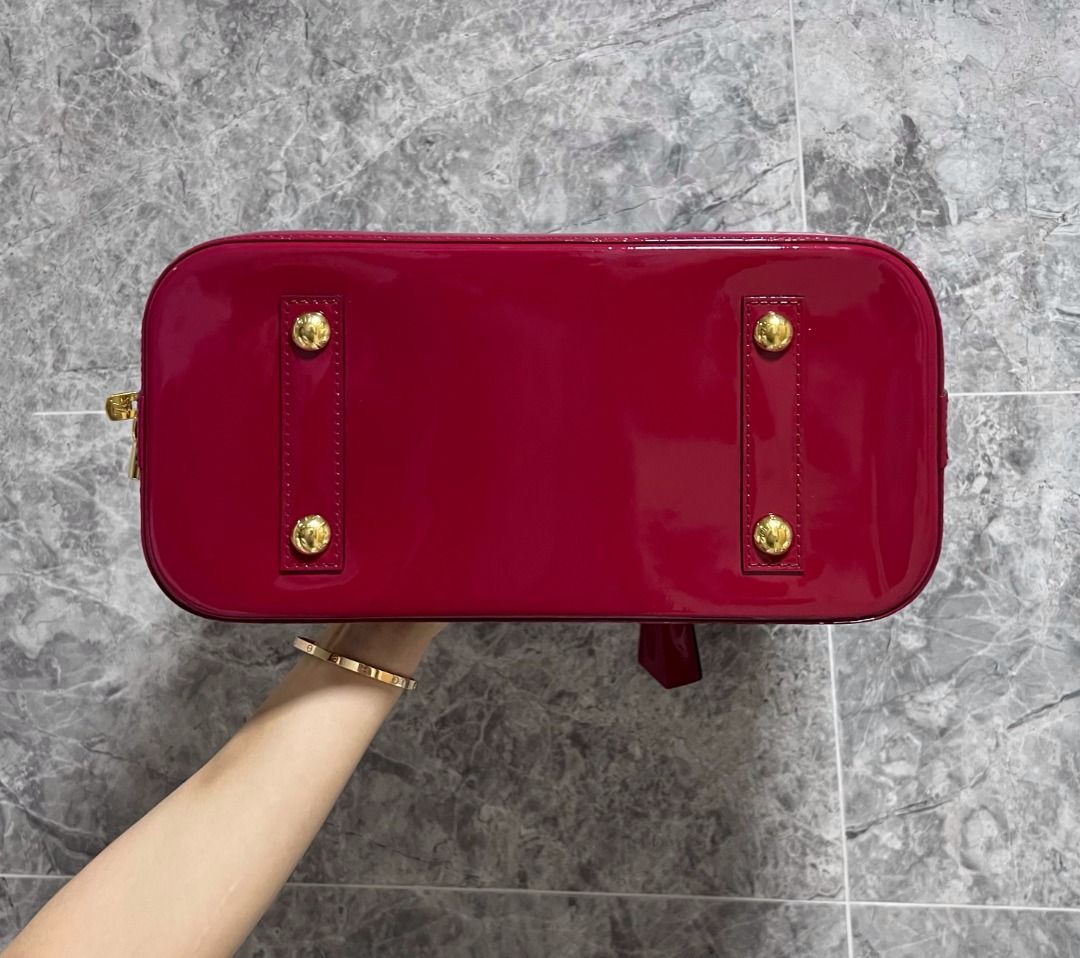 LV Alma PM Vernis Cherry GHW - Luxury Evermore