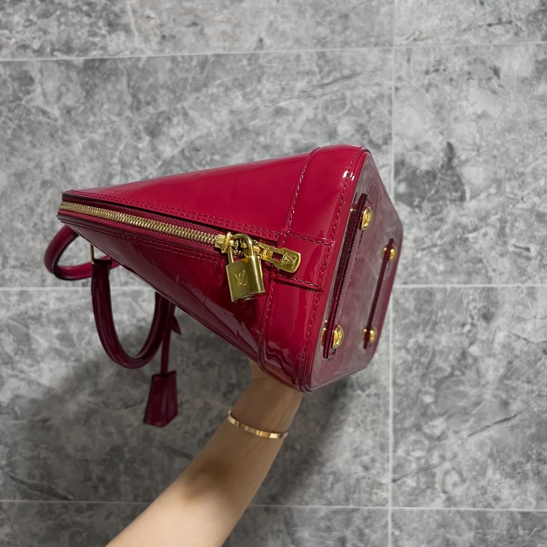 LV Alma PM Vernis Cherry GHW - Luxury Evermore